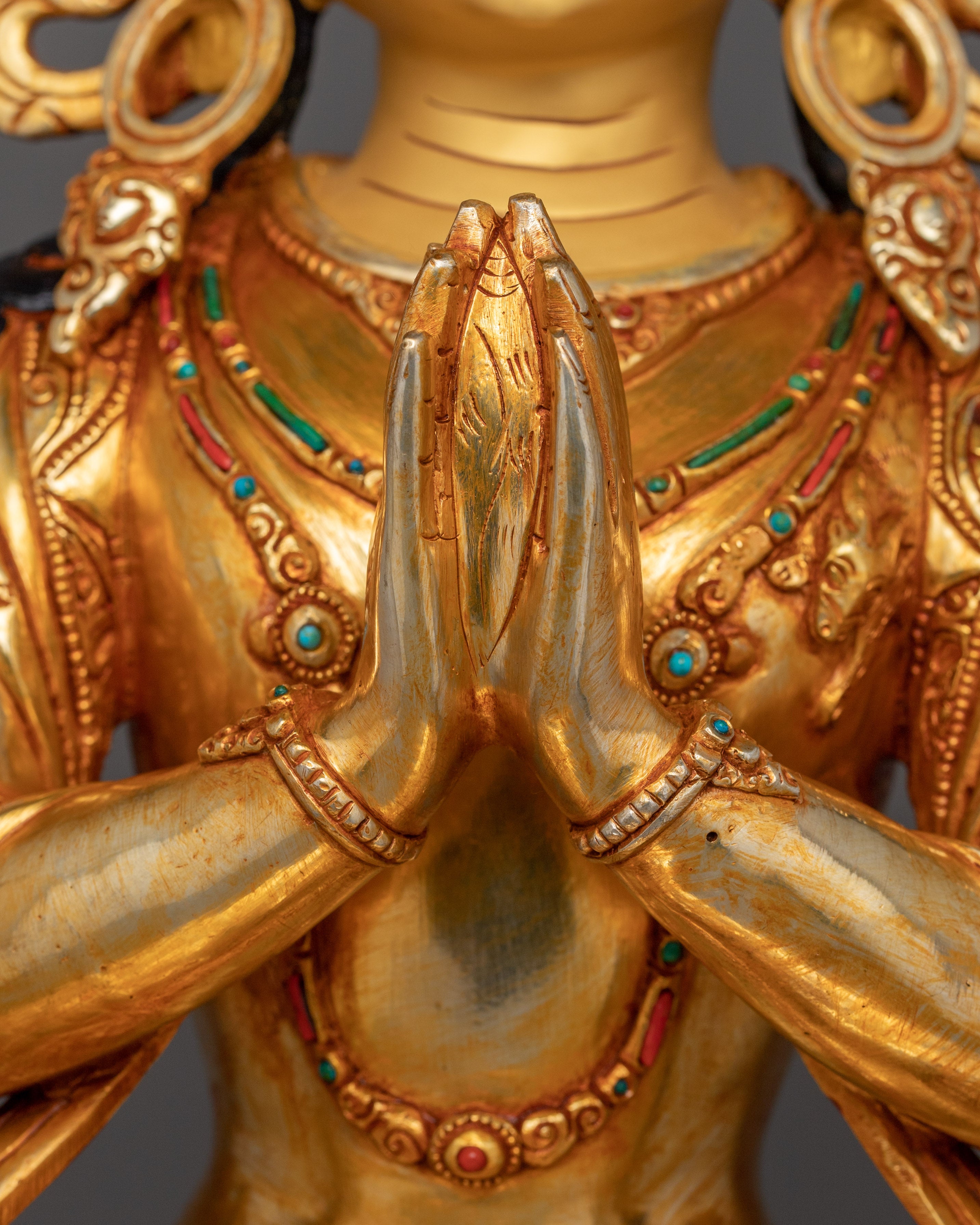 Handcrafted Compassionate Savior Chenrezig | Savior of the Six Realms