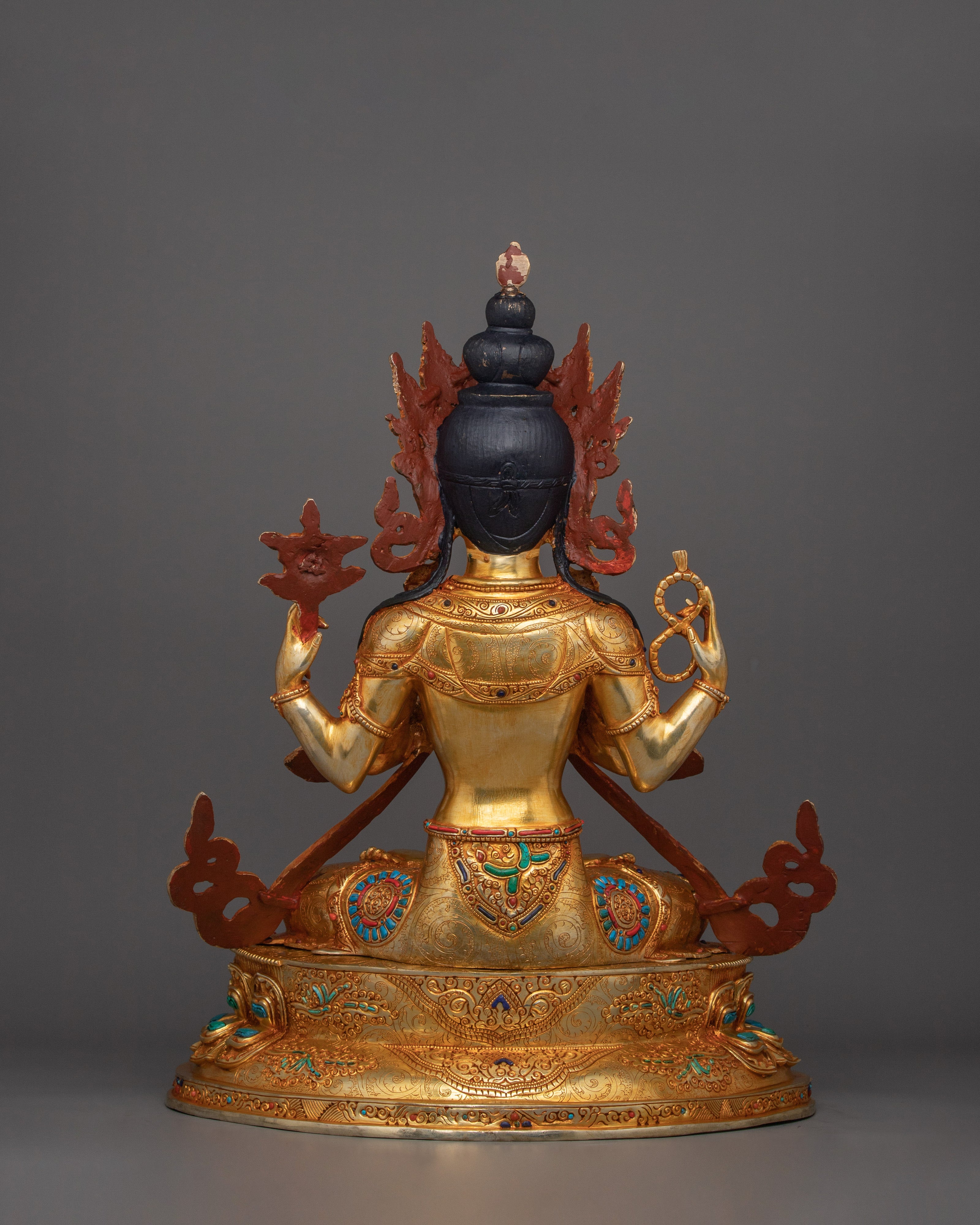 Handcrafted Compassionate Savior Chenrezig | Savior of the Six Realms