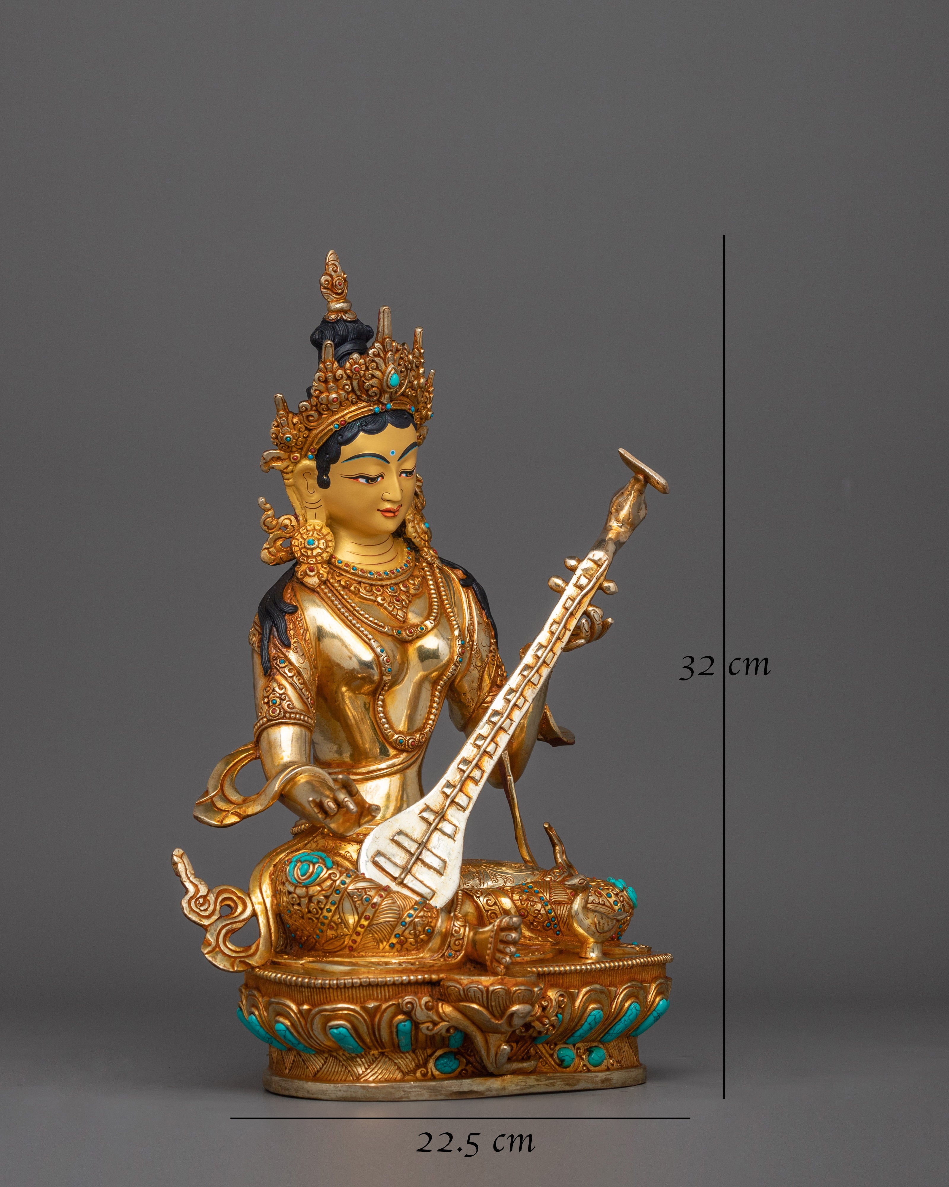 handcrafted-religious-altar-saraswati