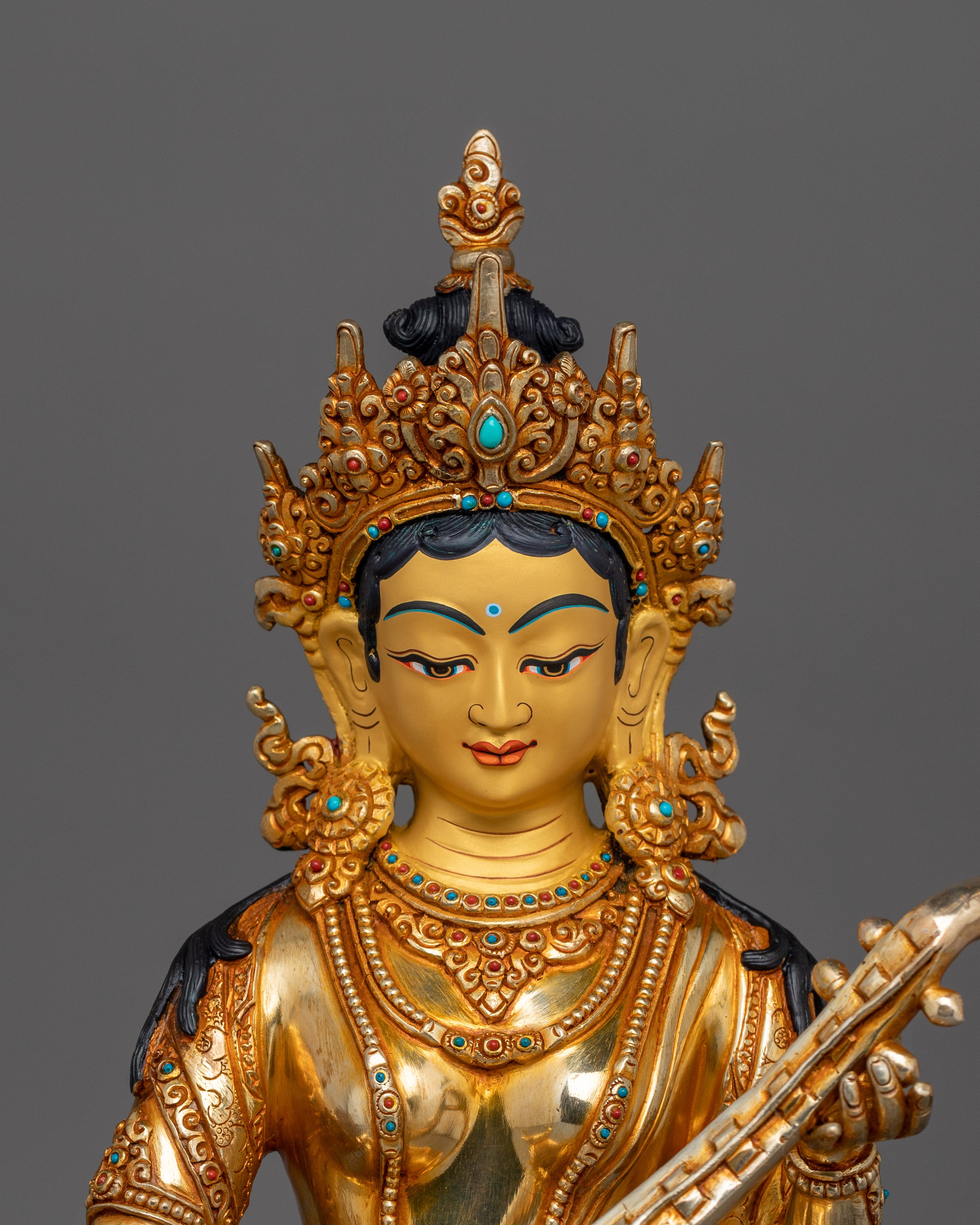 Handcrafted Religious Altar Saraswati | Goddess of Learning