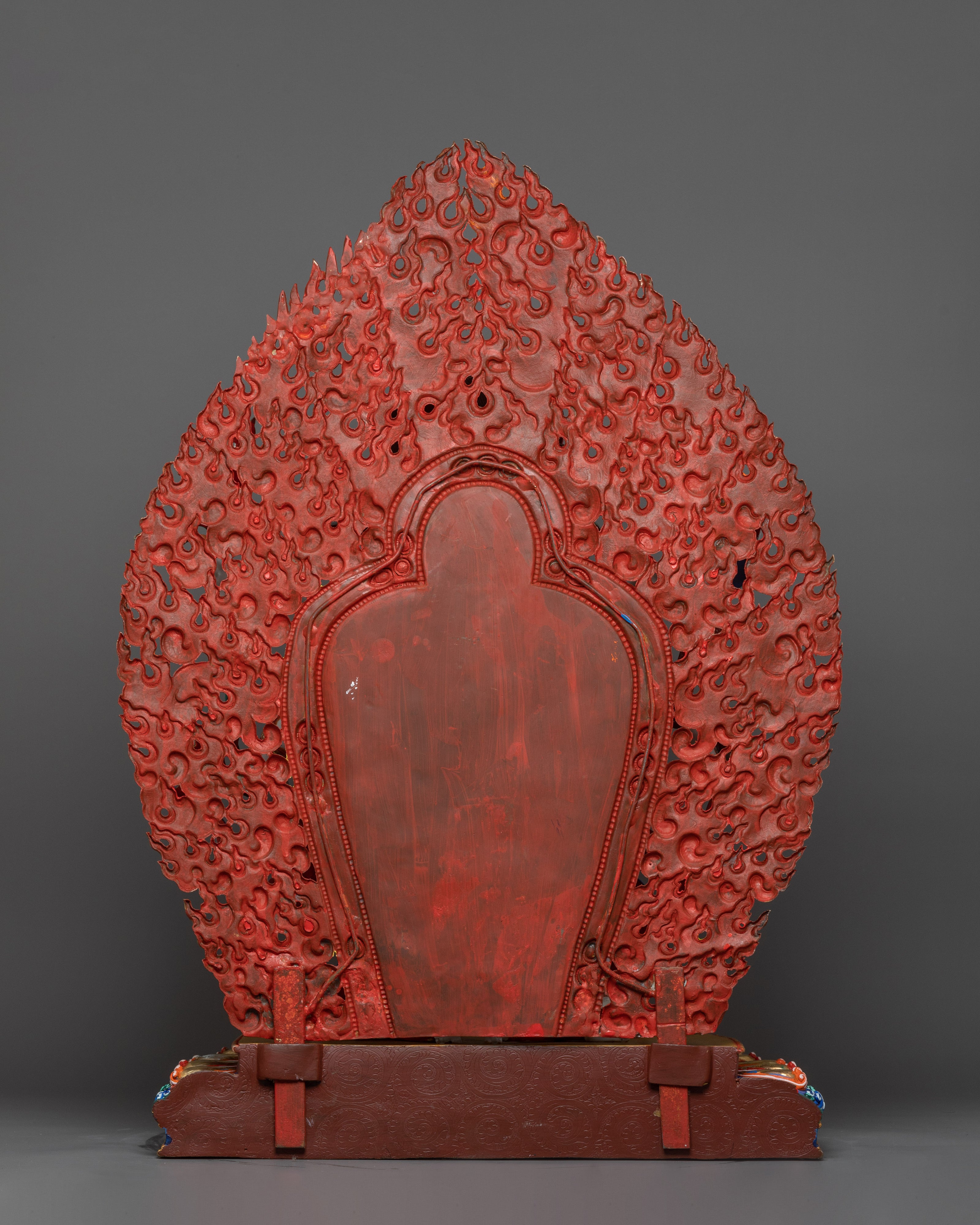 Dharma Defender White Mahakala | Fierce Benevolent Protector Deity