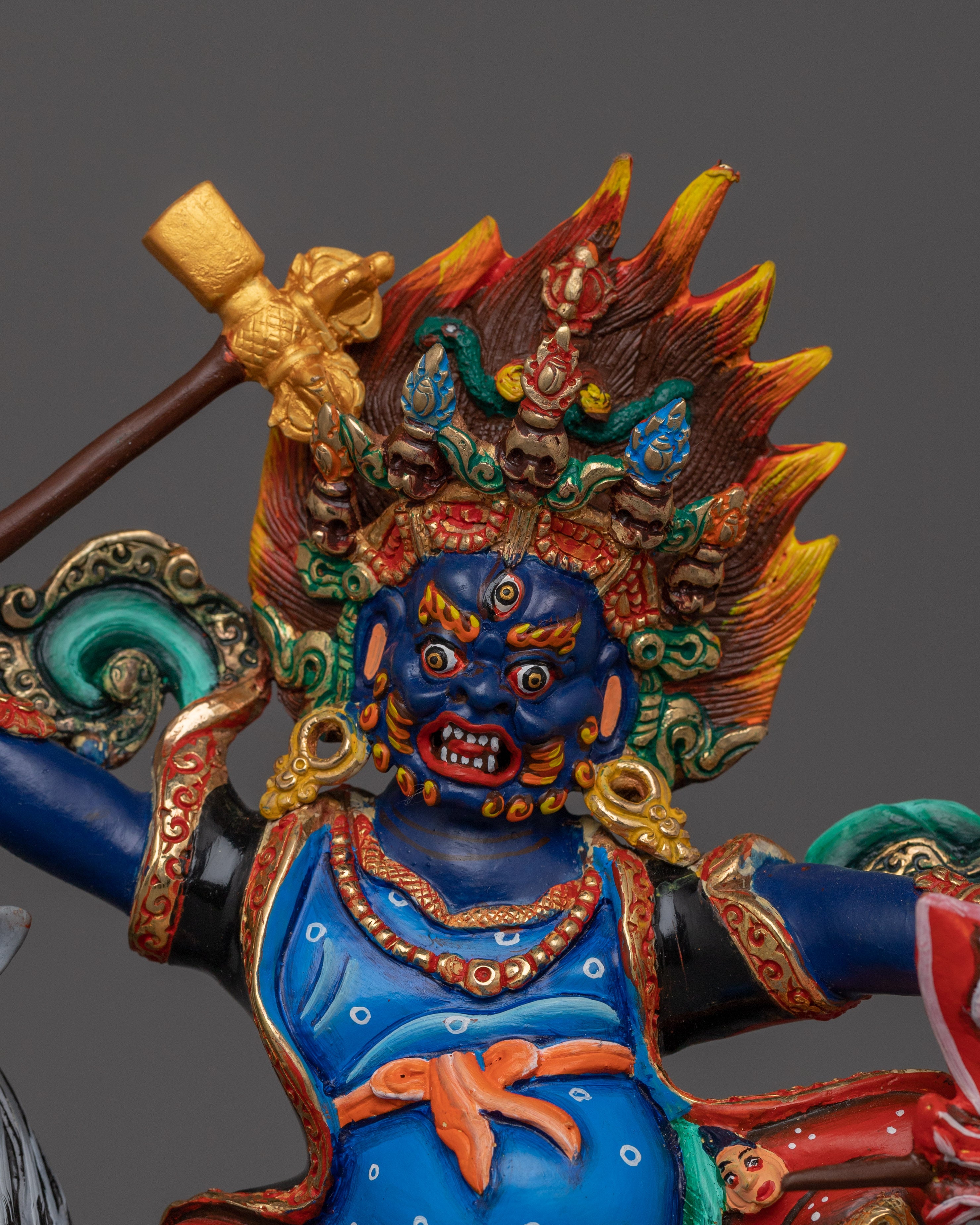 Damchen Garwai Nakpo | The Oathbound Vajra Blacksmith