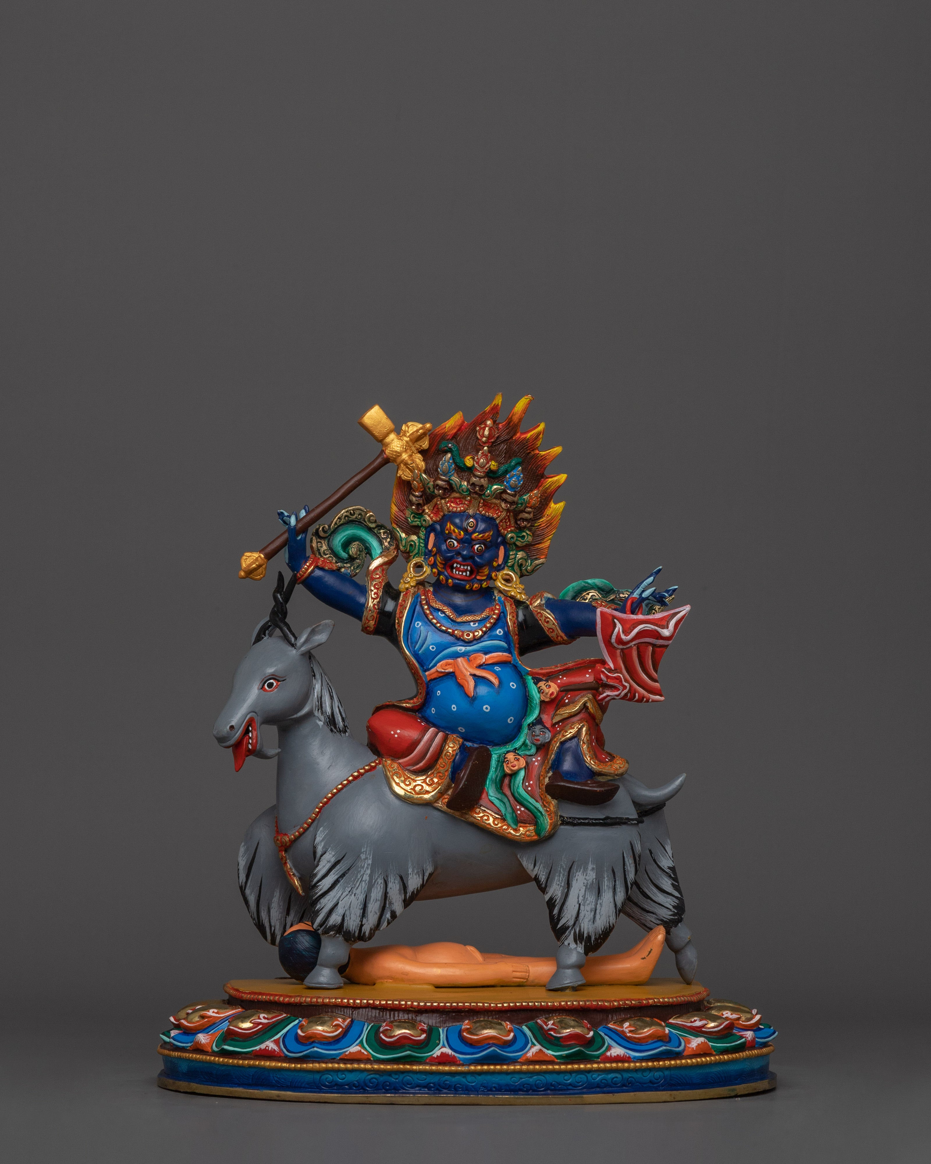 Damchen Garwai Nakpo | The Oathbound Vajra Blacksmith