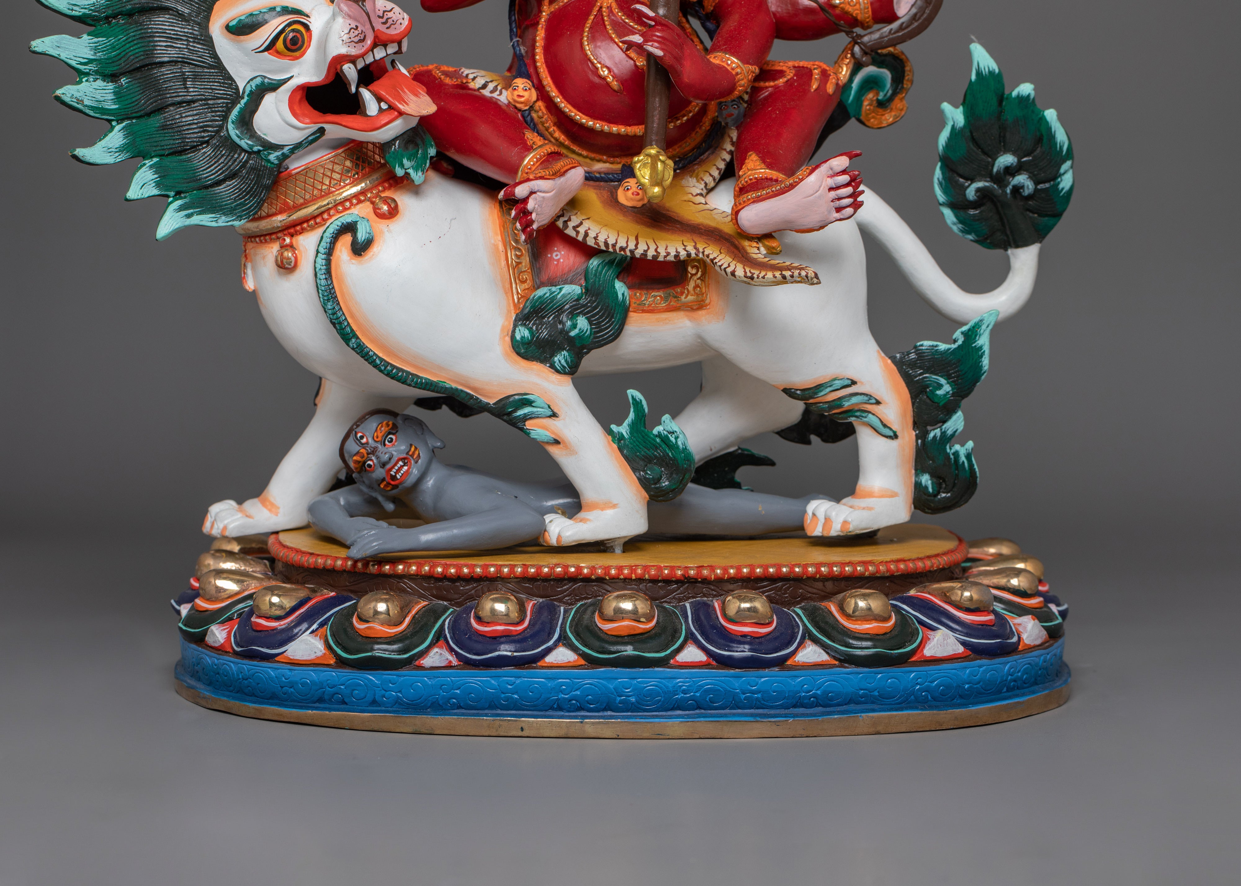 Tibetan Protector Pehar Gyalpo | The Kind of Worldly Protector
