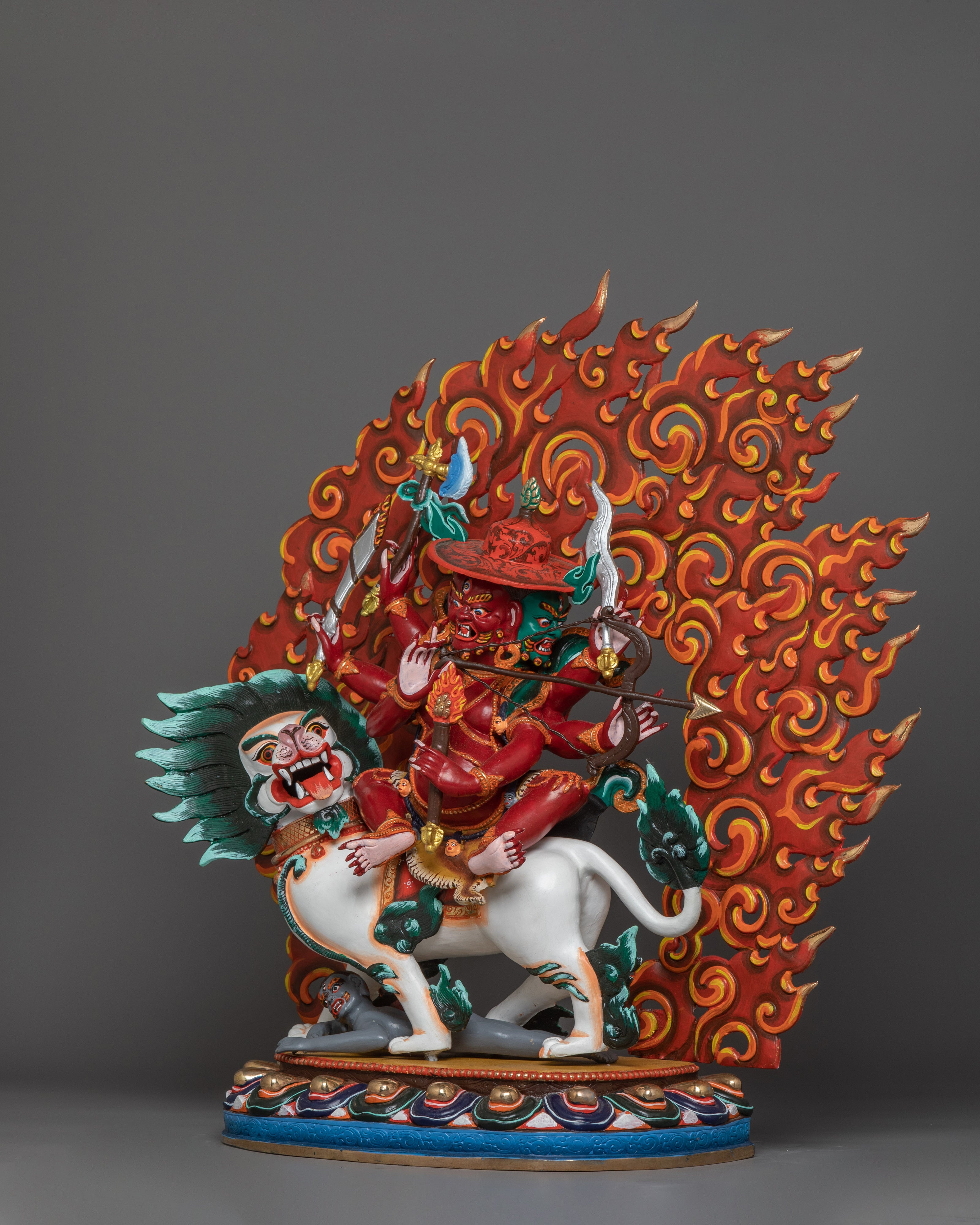 Tibetan Protector Pehar Gyalpo | The Kind of Worldly Protector