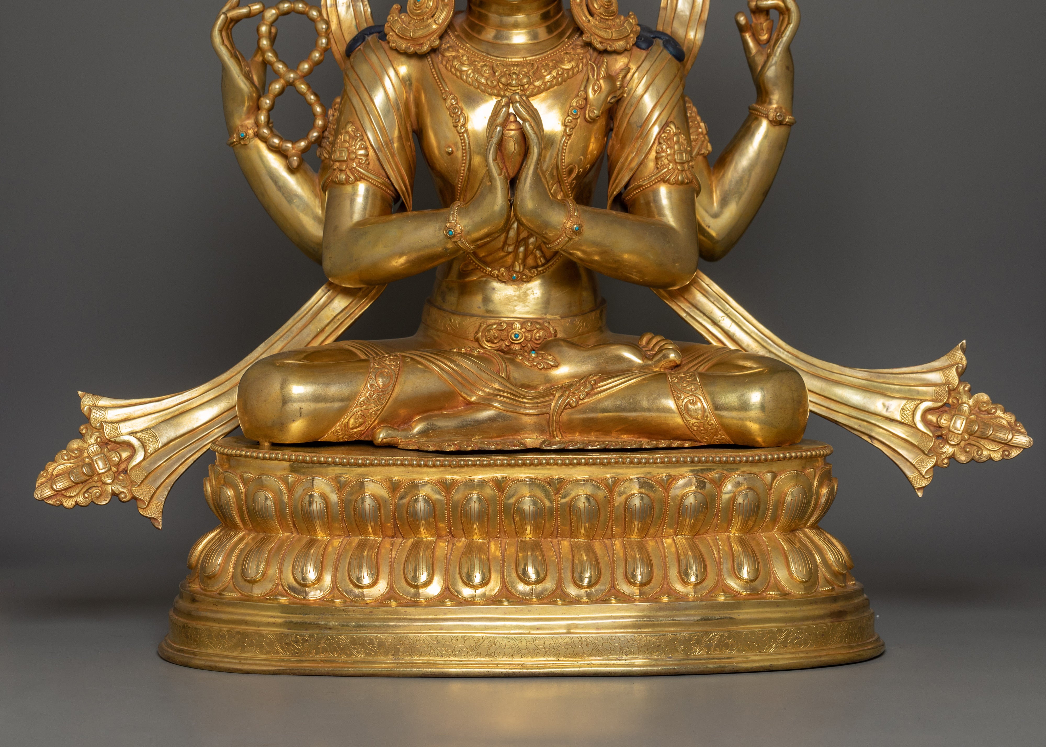 Handcrafted Figurine of Chenrezig | The Bodhisattva of Compassion