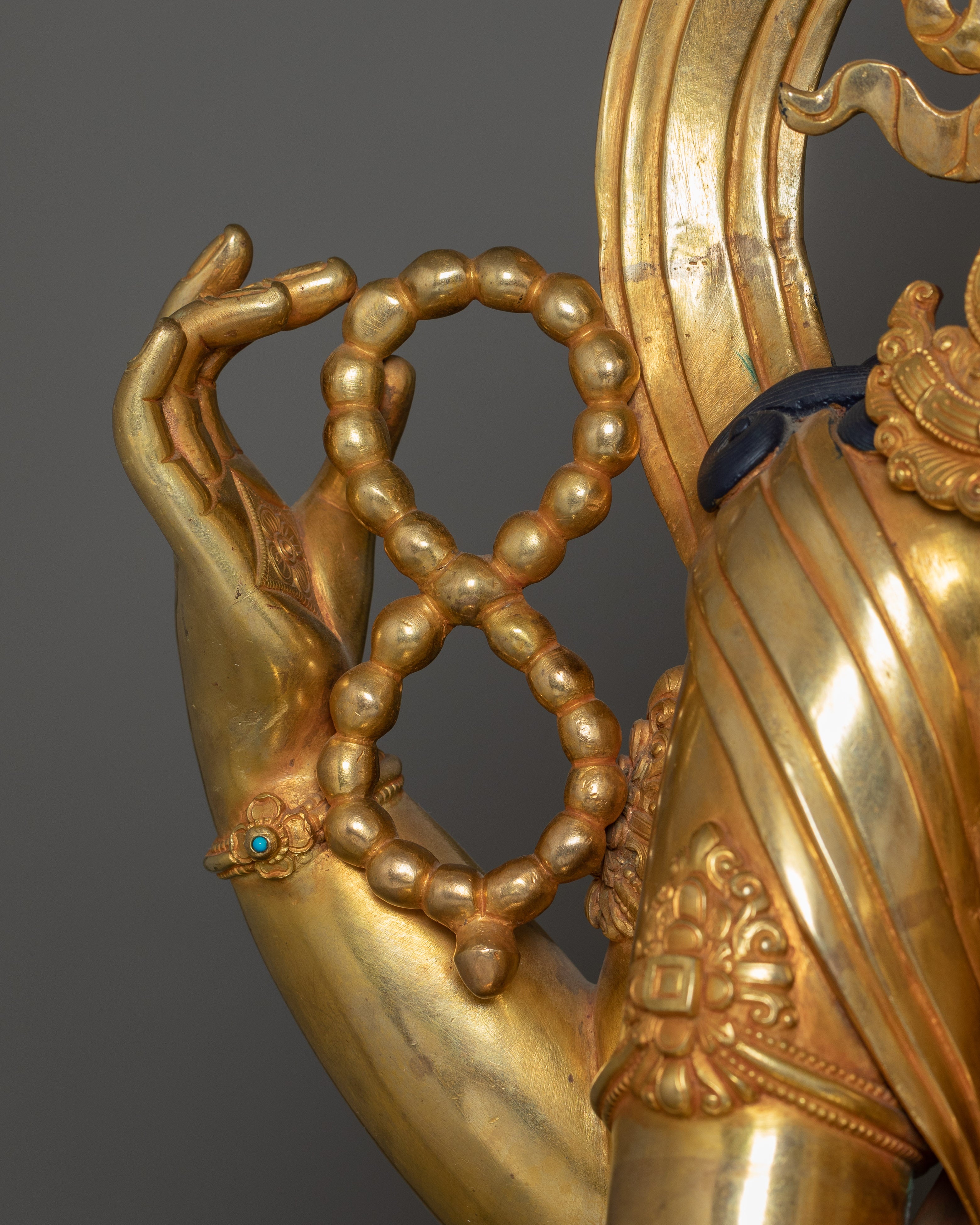 Handcrafted Figurine of Chenrezig | The Bodhisattva of Compassion