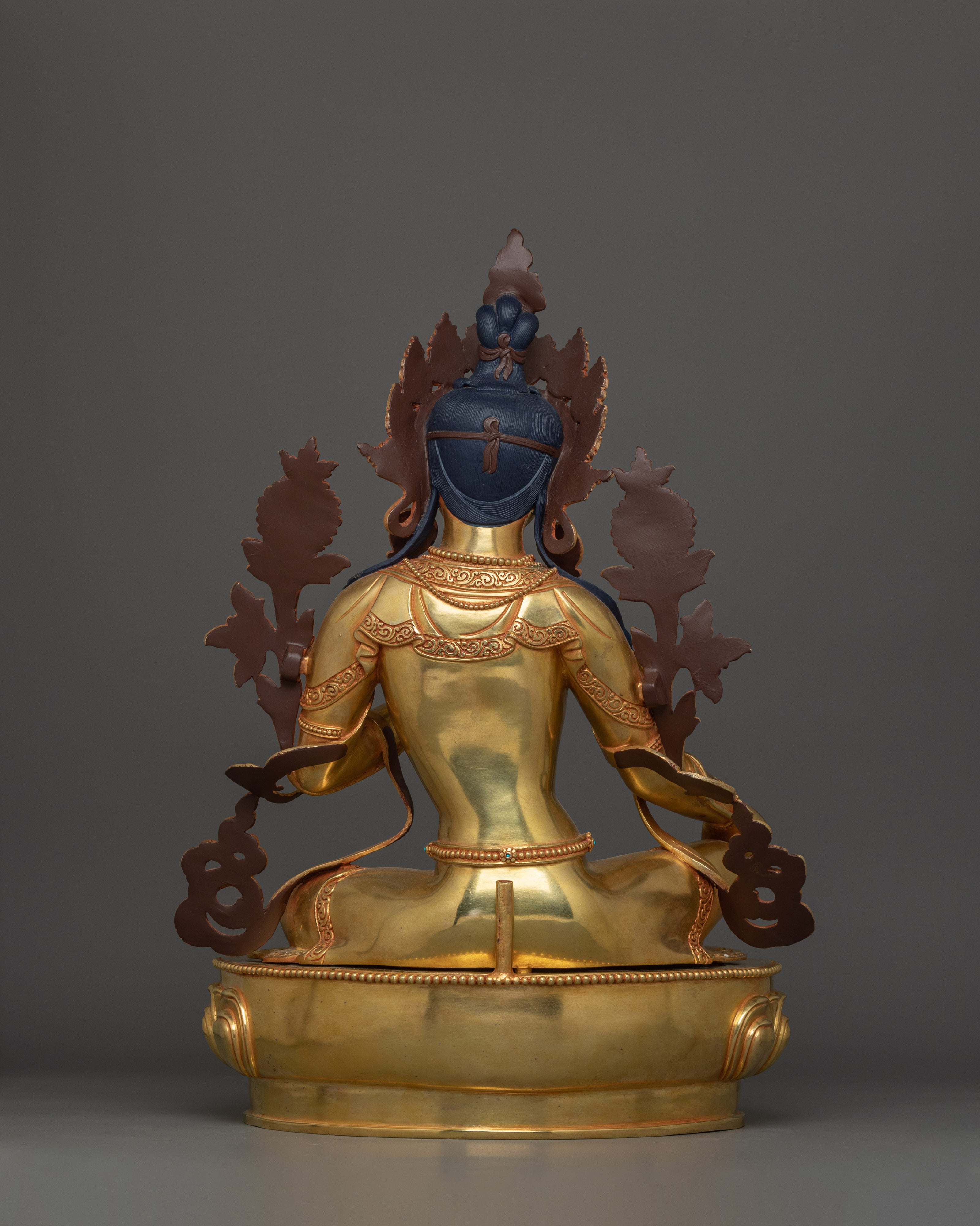 Himalayan Handcrafted Statue of Green Tara | Mother of Compassion and Swift Protection