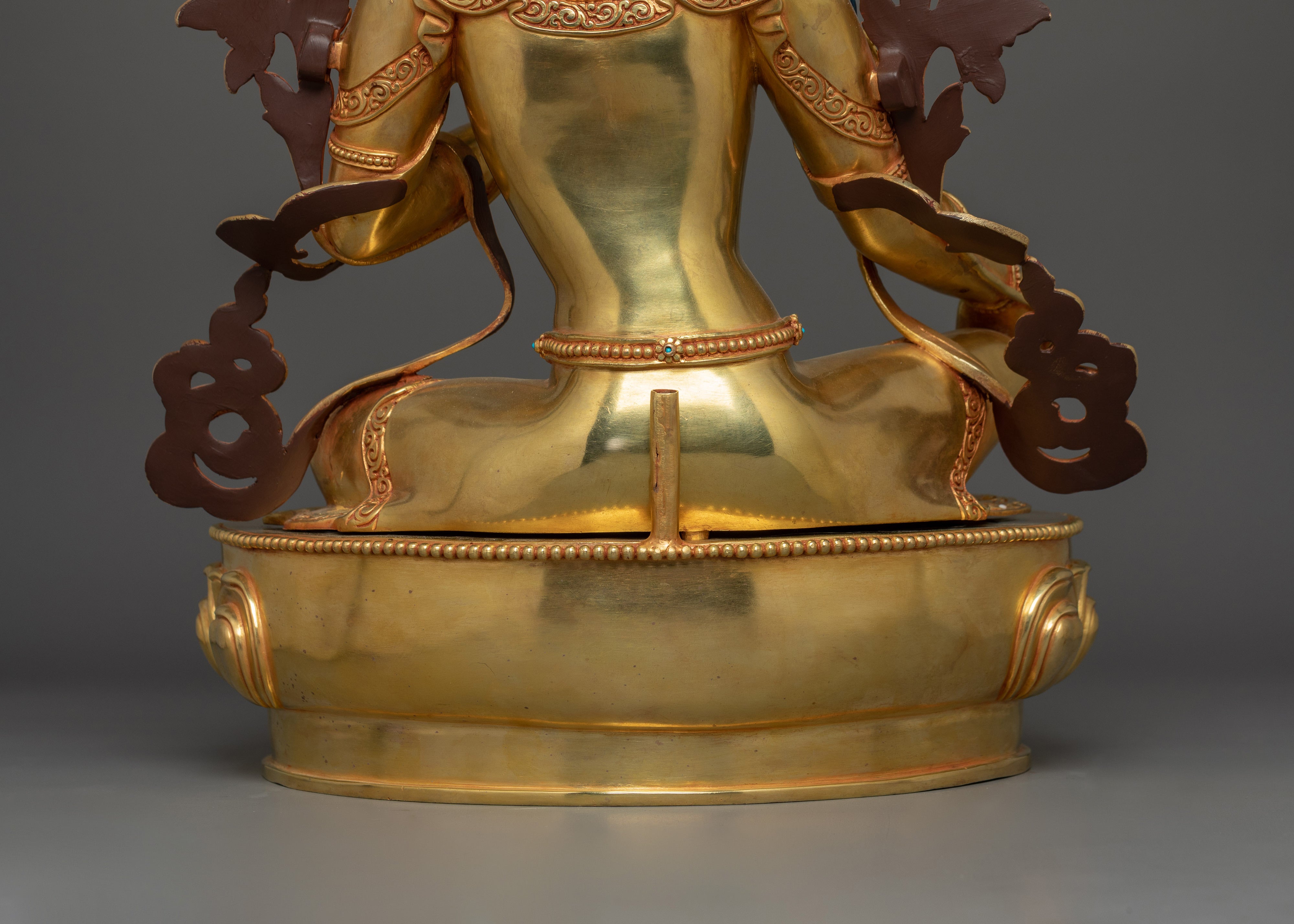 Himalayan Handcrafted Statue of Green Tara | Mother of Compassion and Swift Protection