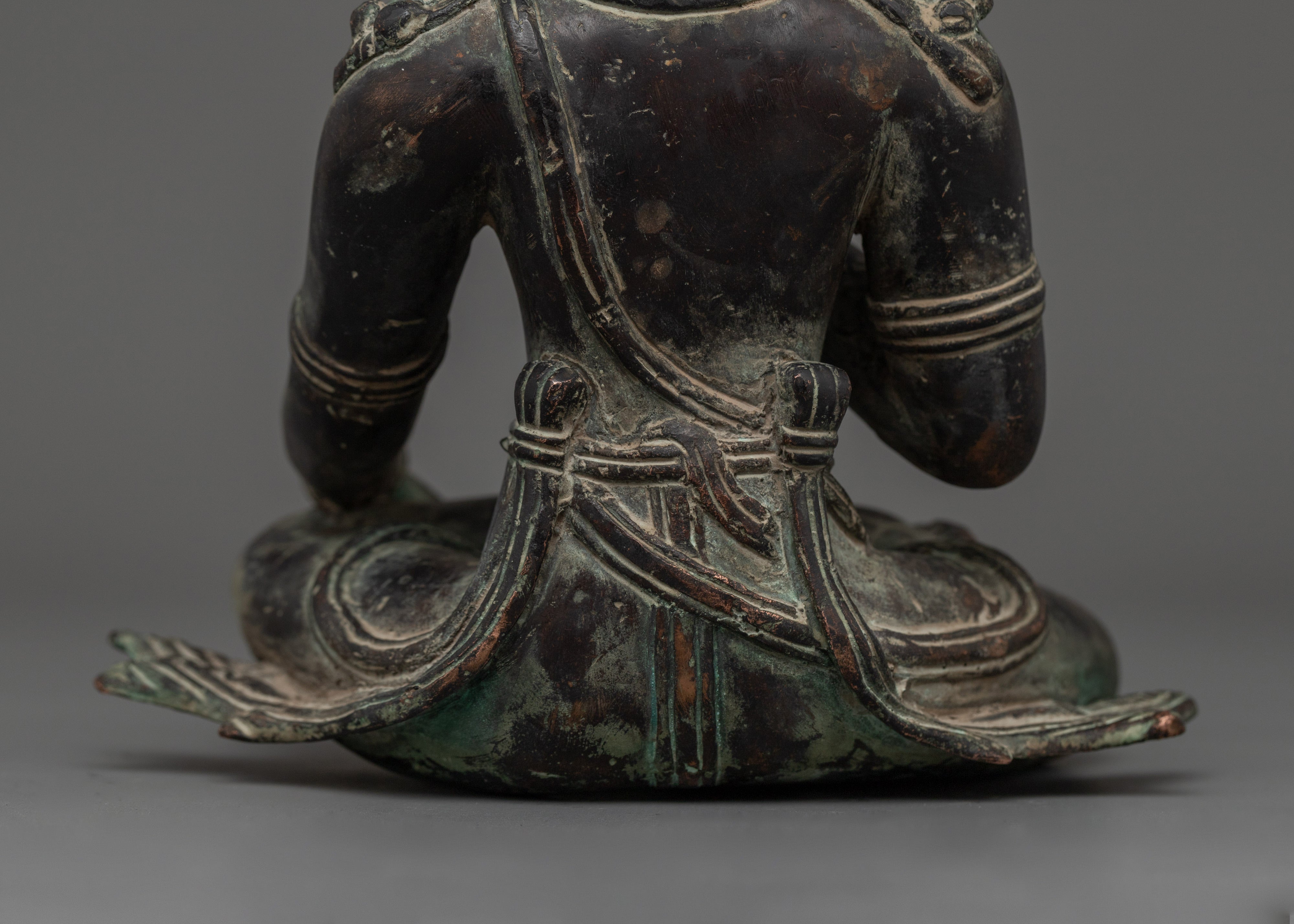 Himalayan Figurine of Amogasiddhi | Buddha of Unfailing Success and Wisdom