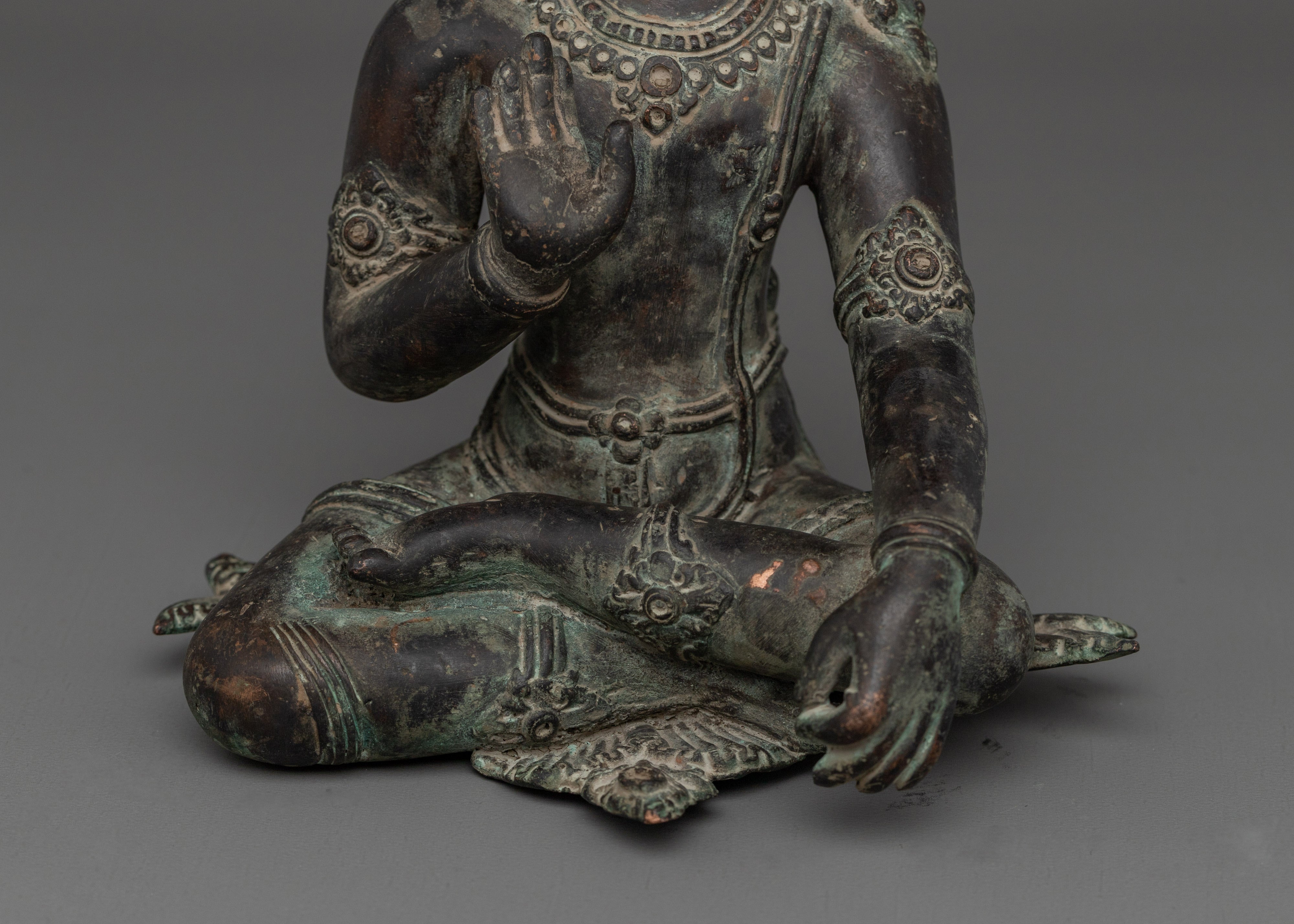 Himalayan Figurine of Amogasiddhi | Buddha of Unfailing Success and Wisdom