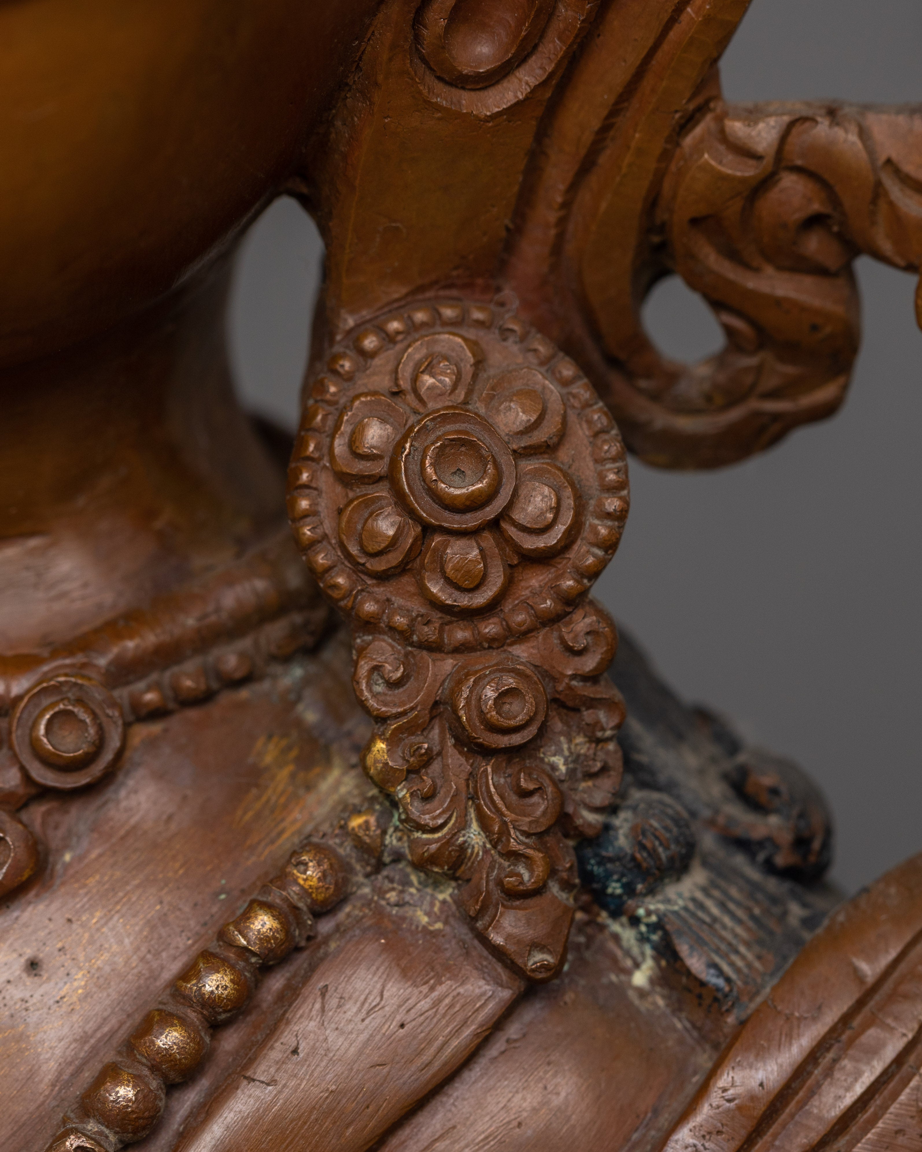 Handcrafted Sword Holder Manjushri | The Bodhisattva of Wisdom