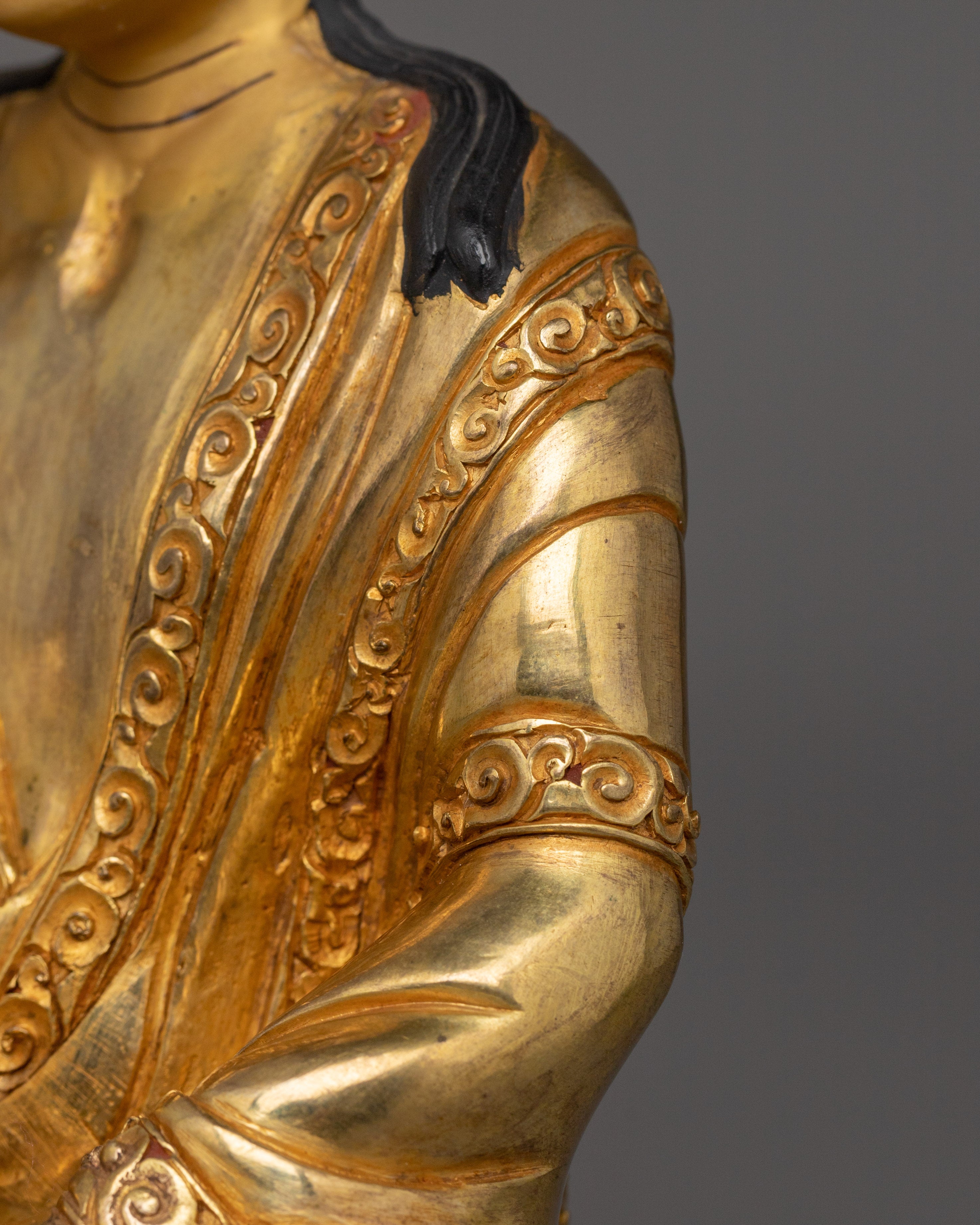 Traditional figurine of Milarepa | The Enlightened Yogi of Tibet