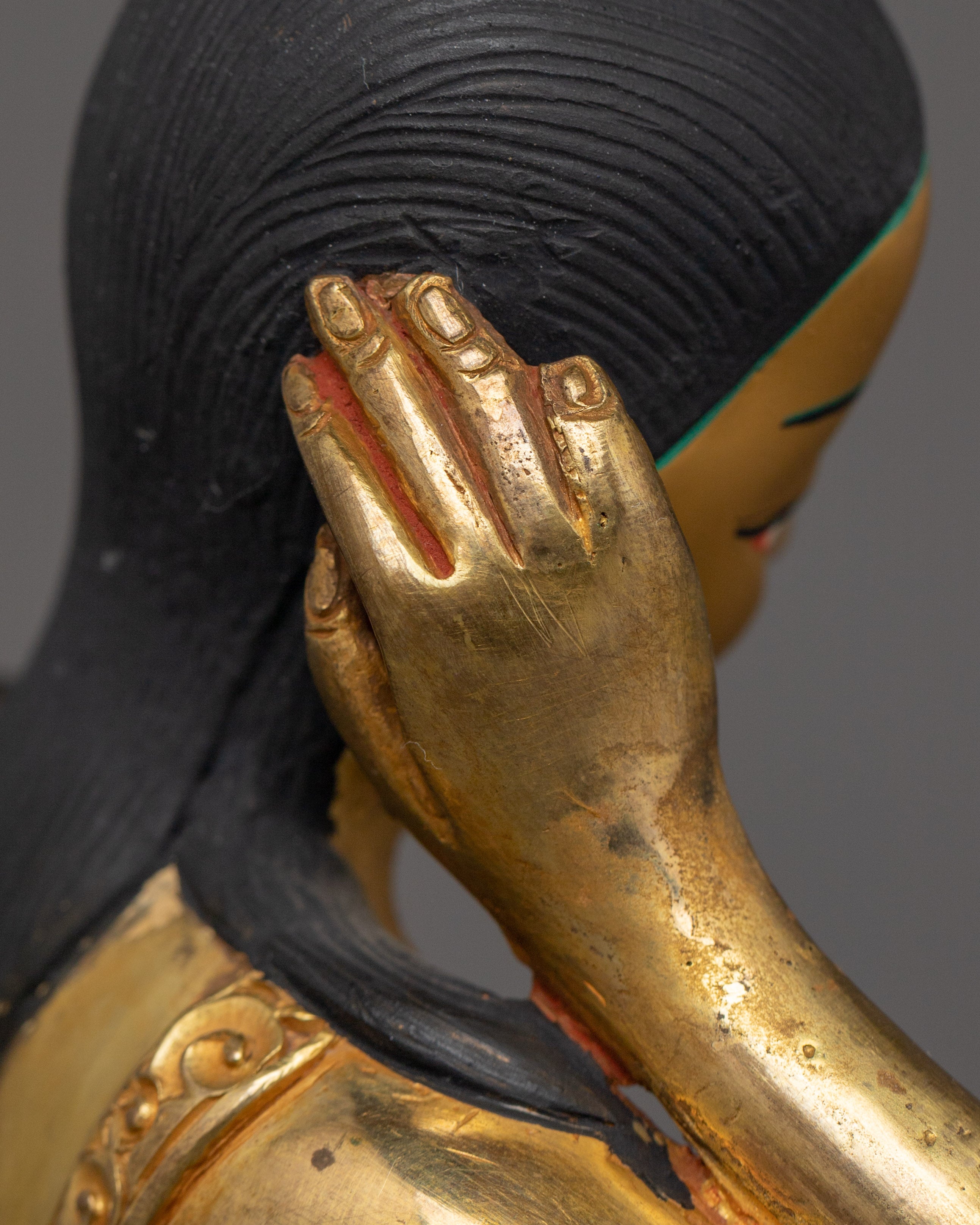 Traditional figurine of Milarepa | The Enlightened Yogi of Tibet