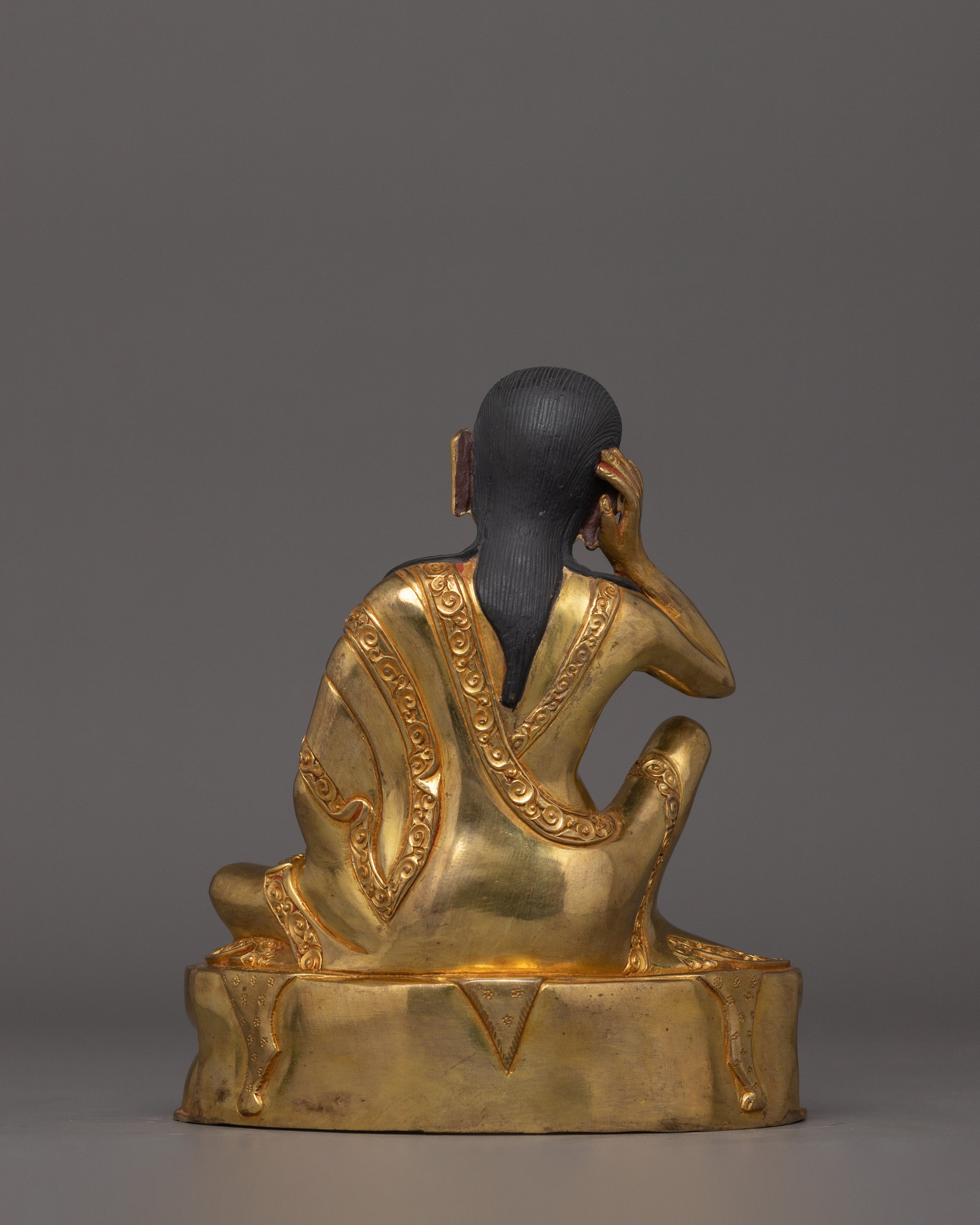 Traditional figurine of Milarepa | The Enlightened Yogi of Tibet