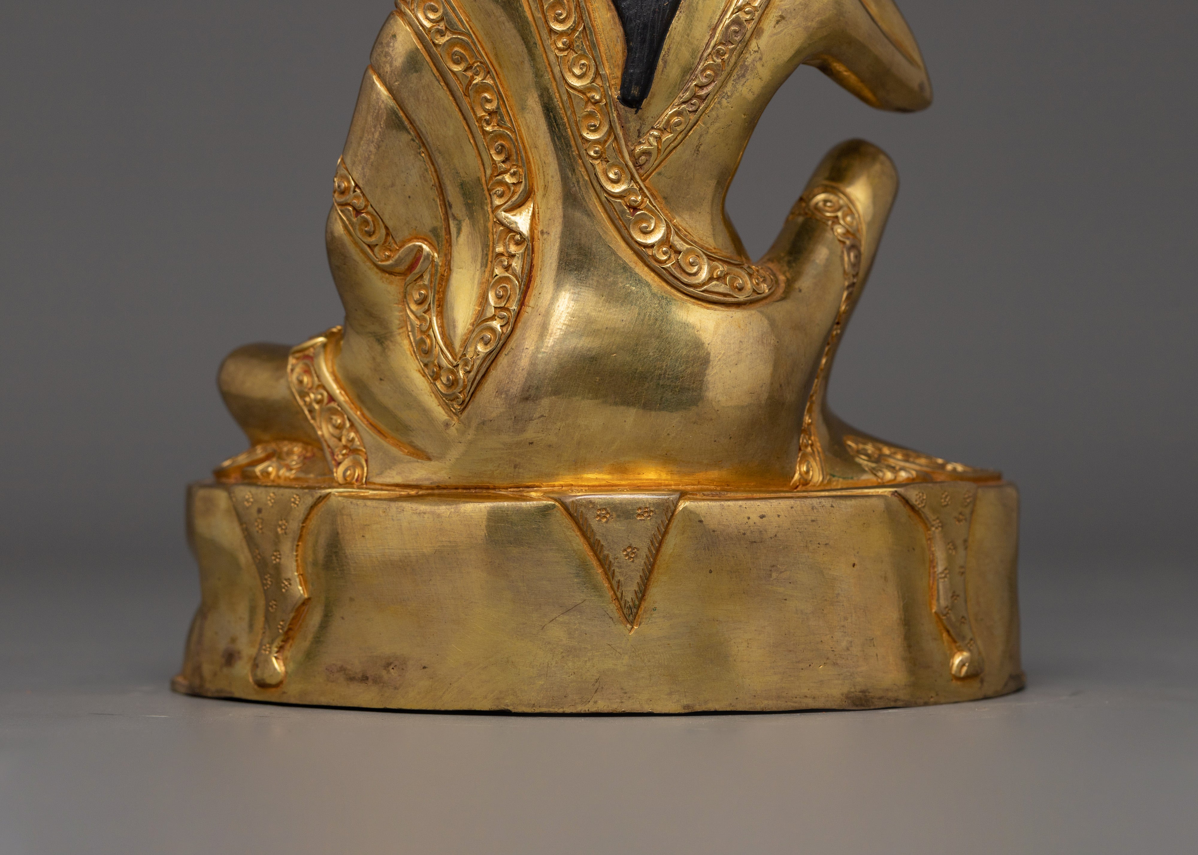 Traditional figurine of Milarepa | The Enlightened Yogi of Tibet