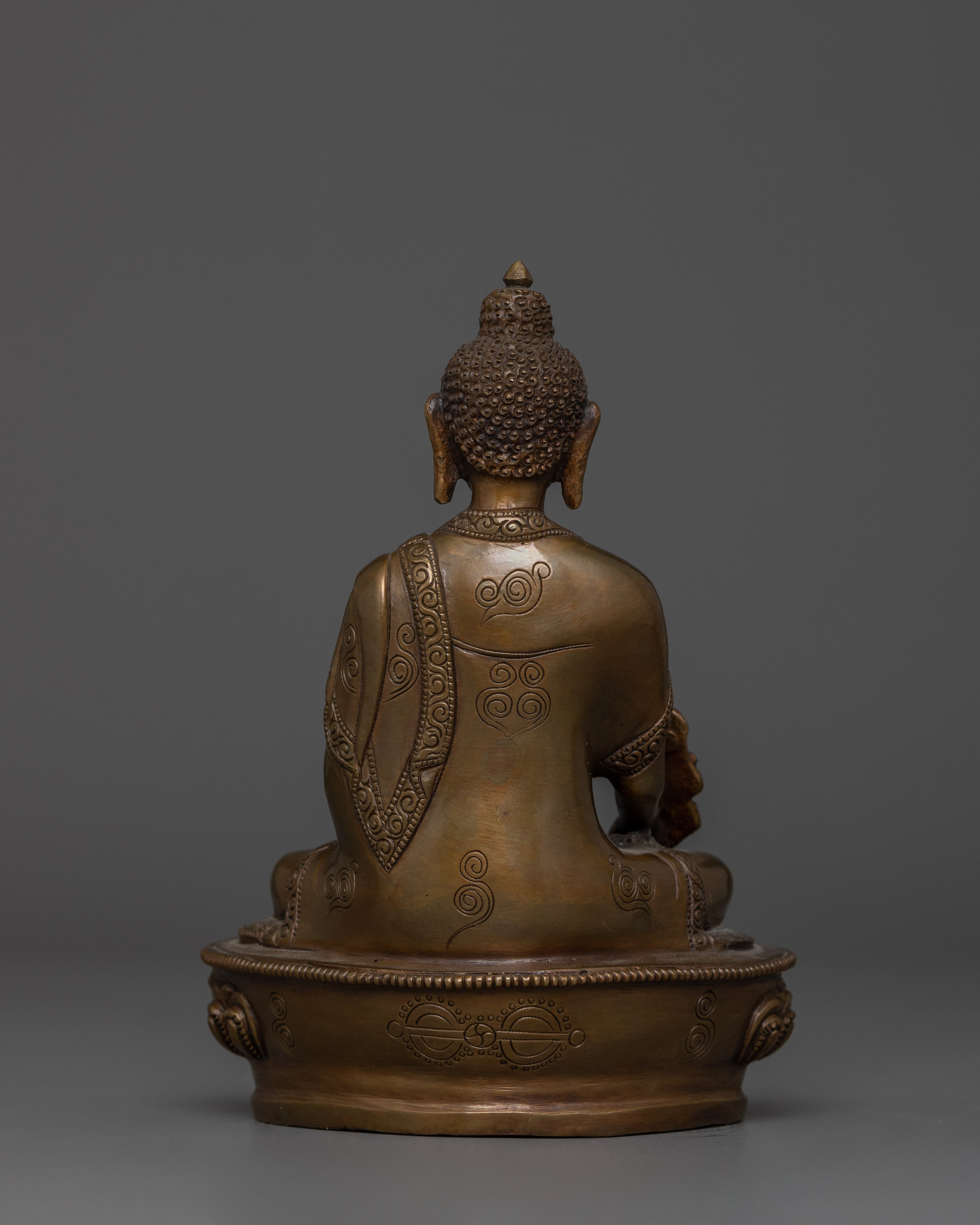 Himalayan Sculpture of Three Buddha Set | The Triple Gem