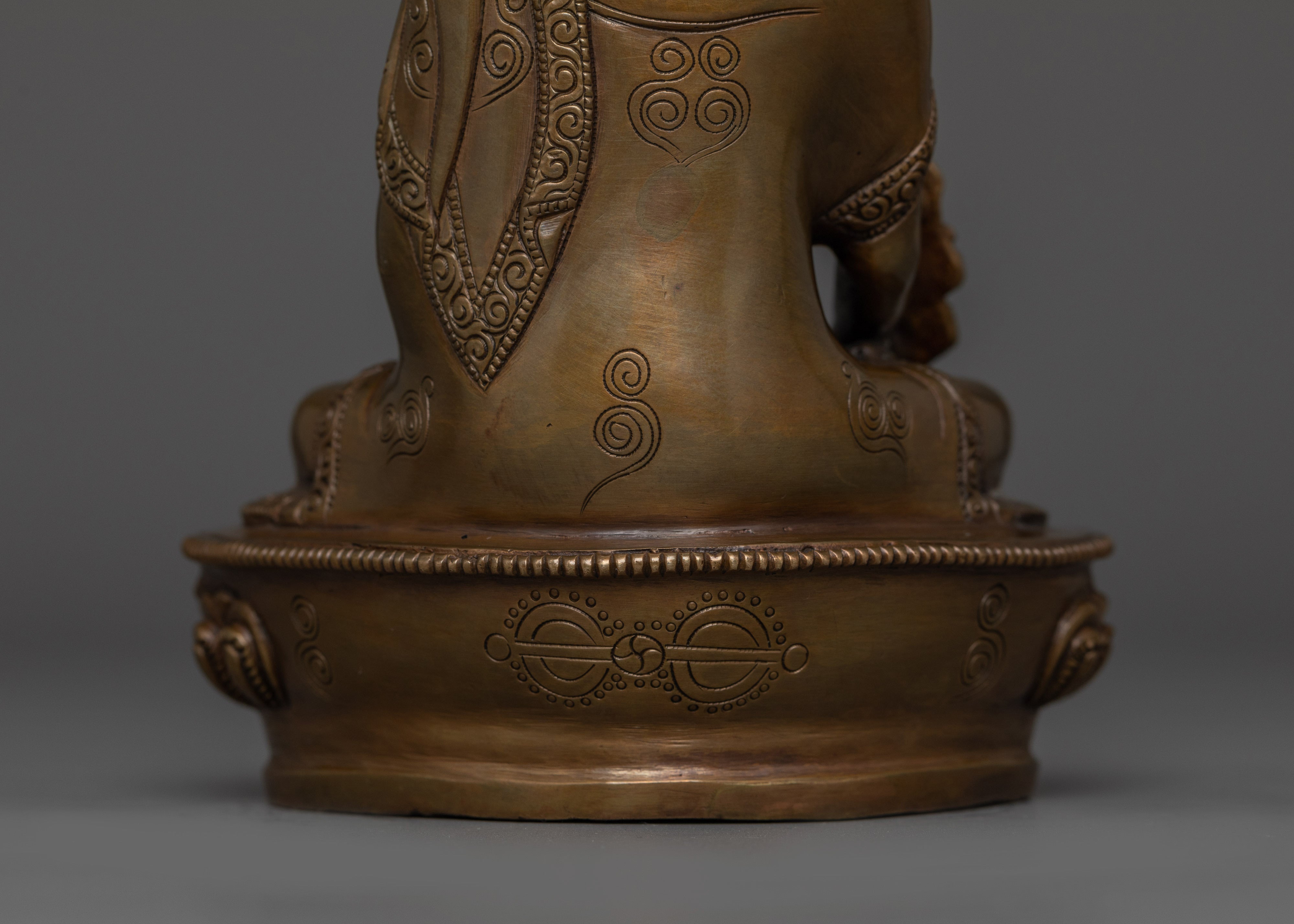 Himalayan Sculpture of Three Buddha Set | The Triple Gem