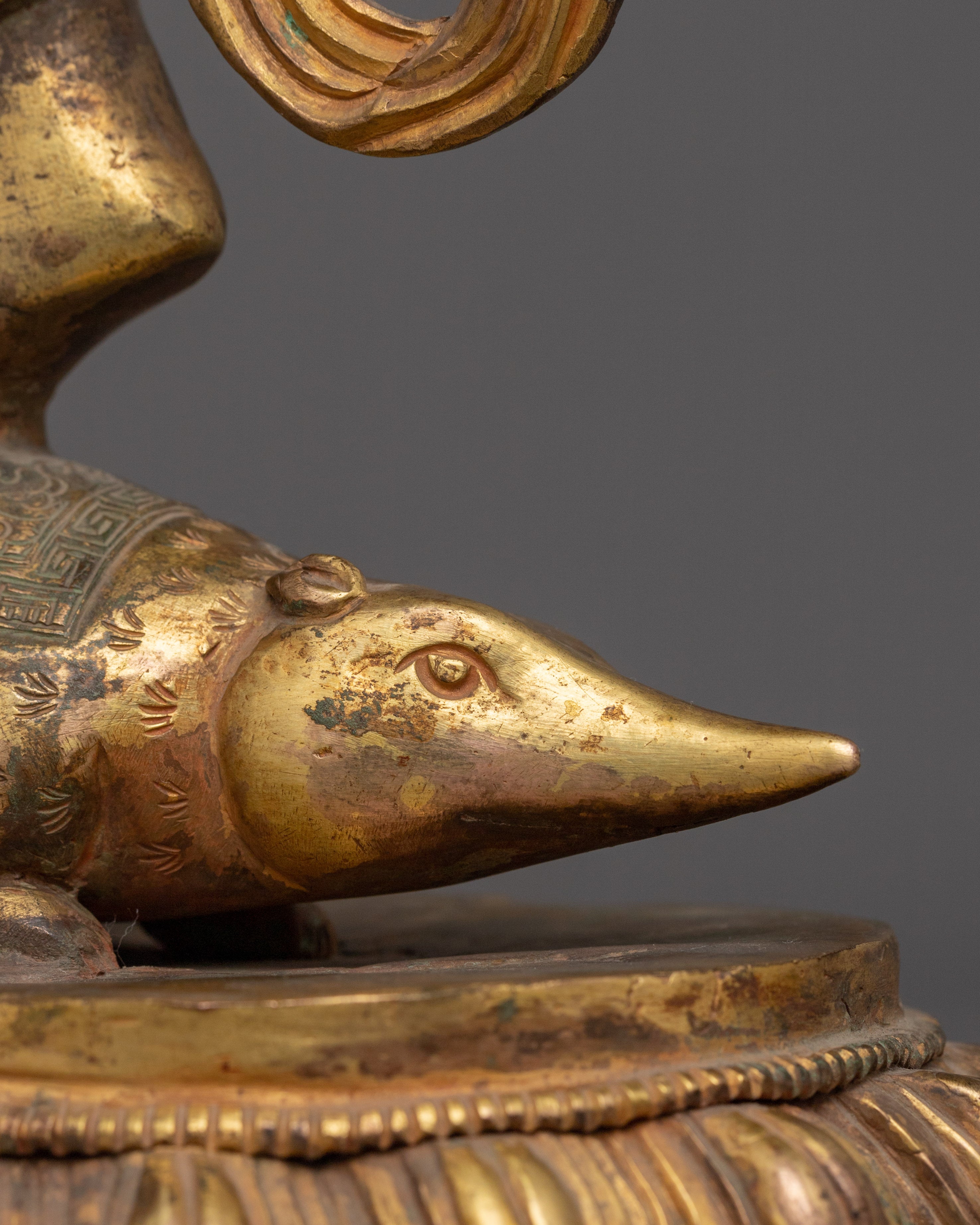 Himalayan Figurine of Ganesh | Lord of Wisdom, Fortune, and Protection