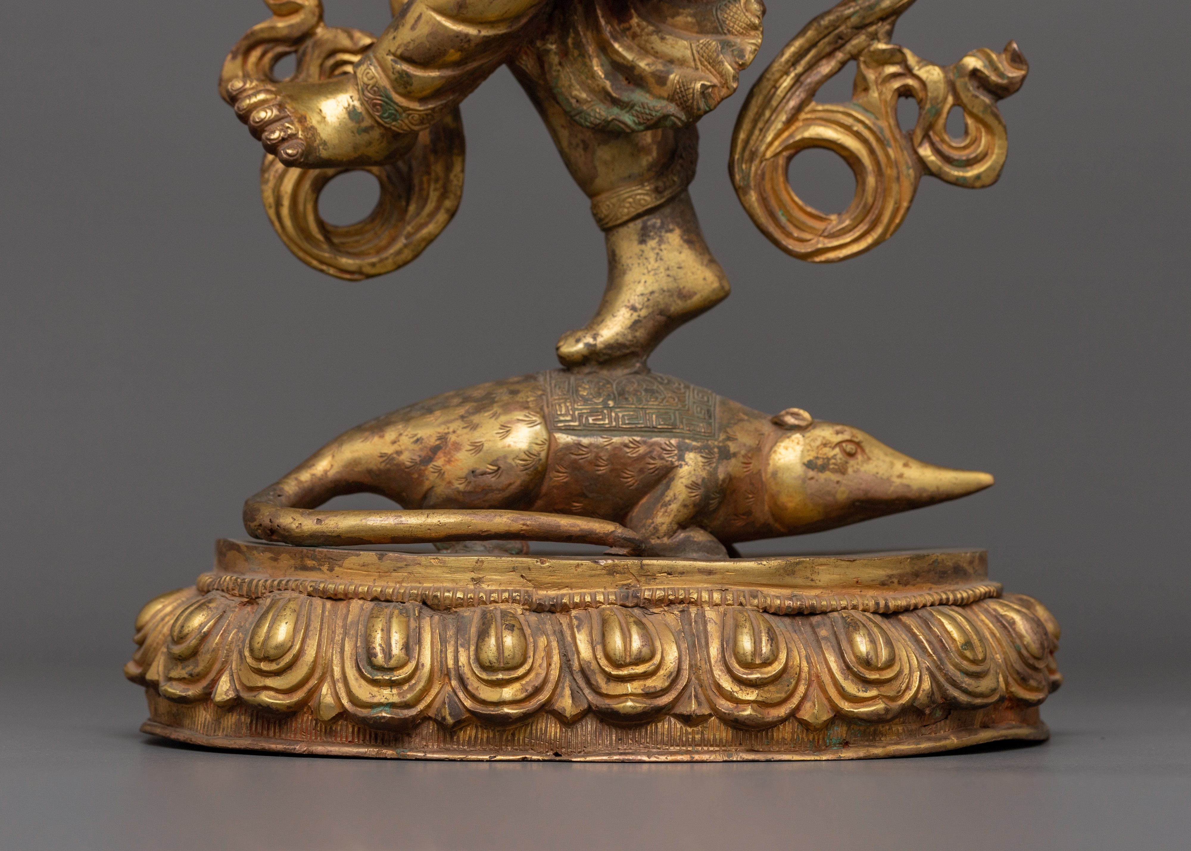 Himalayan Figurine of Ganesh | Lord of Wisdom, Fortune, and Protection