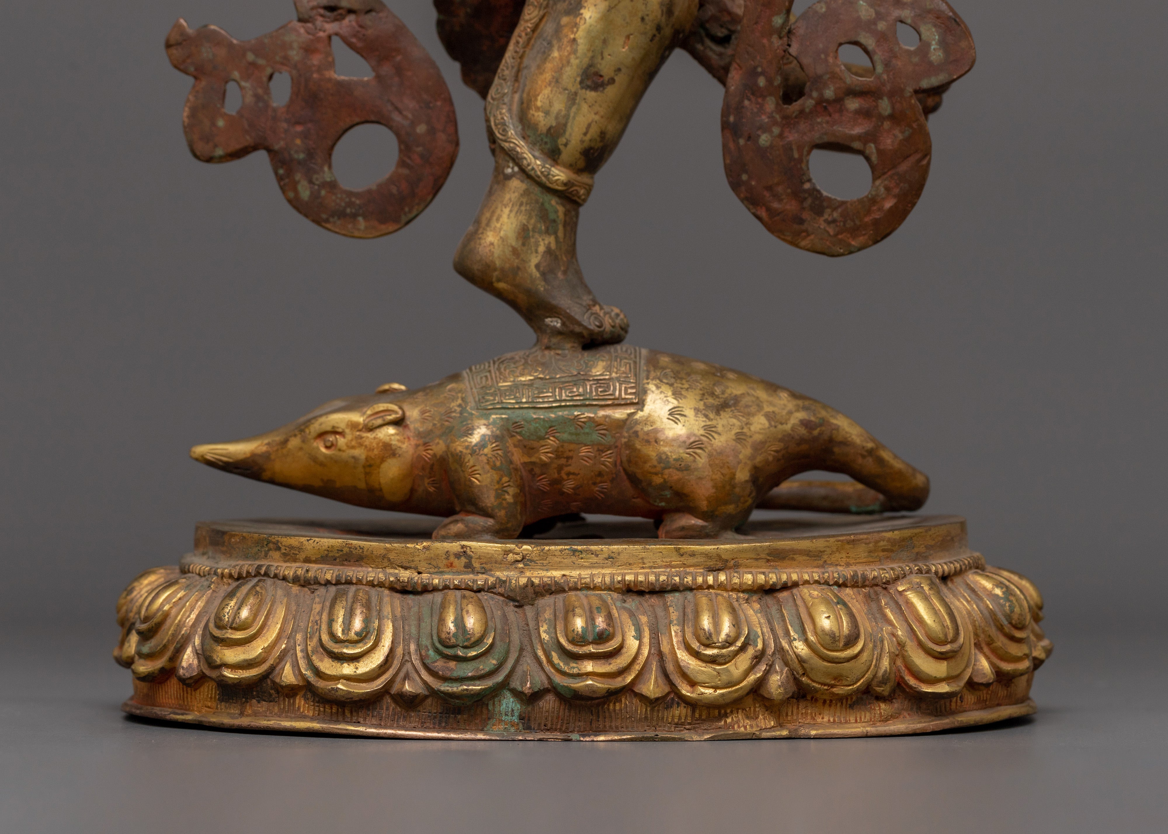 Himalayan Figurine of Ganesh | Lord of Wisdom, Fortune, and Protection