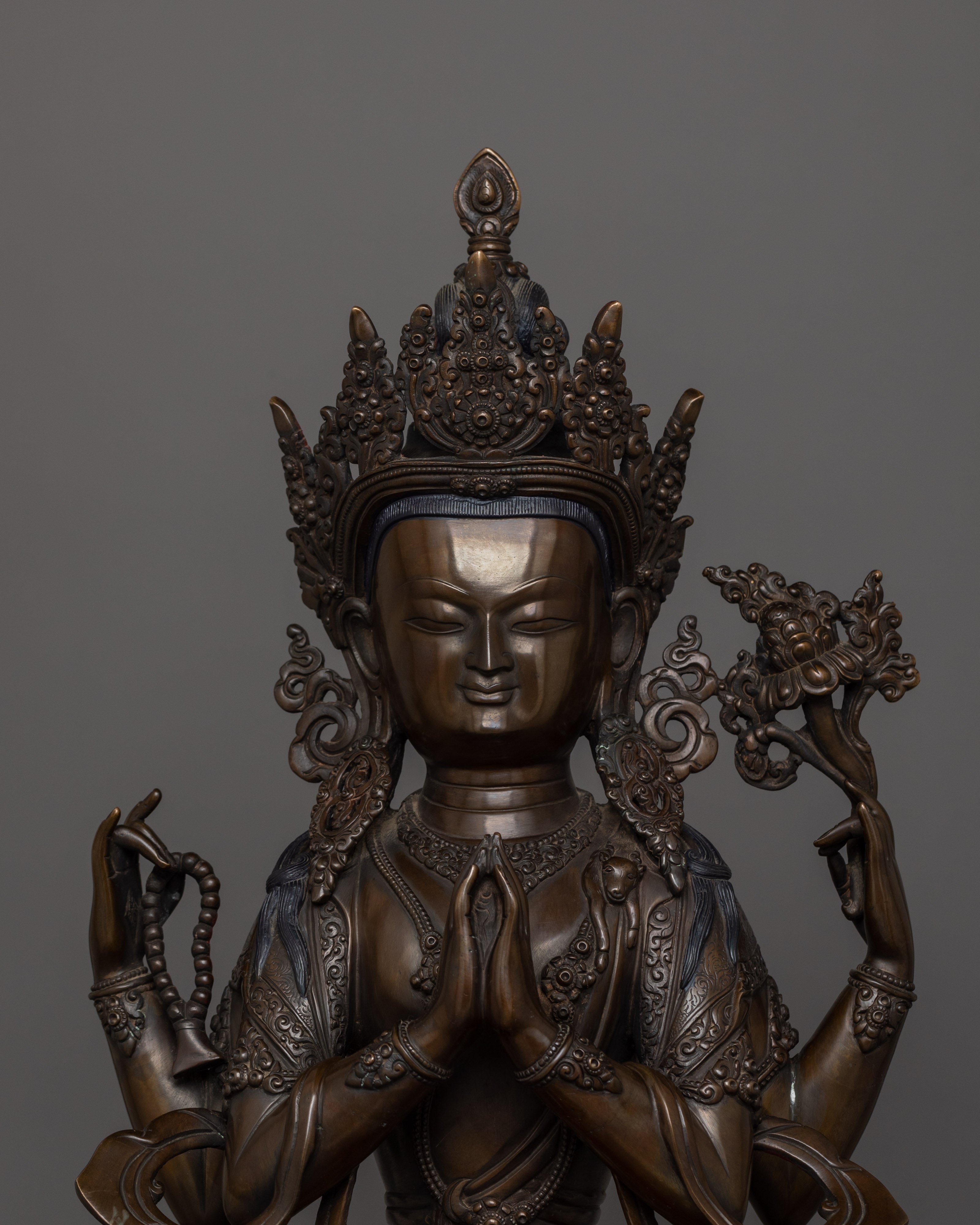Chenrezig Compassionate Deity Statue | Also Known as Avalokiteshvara