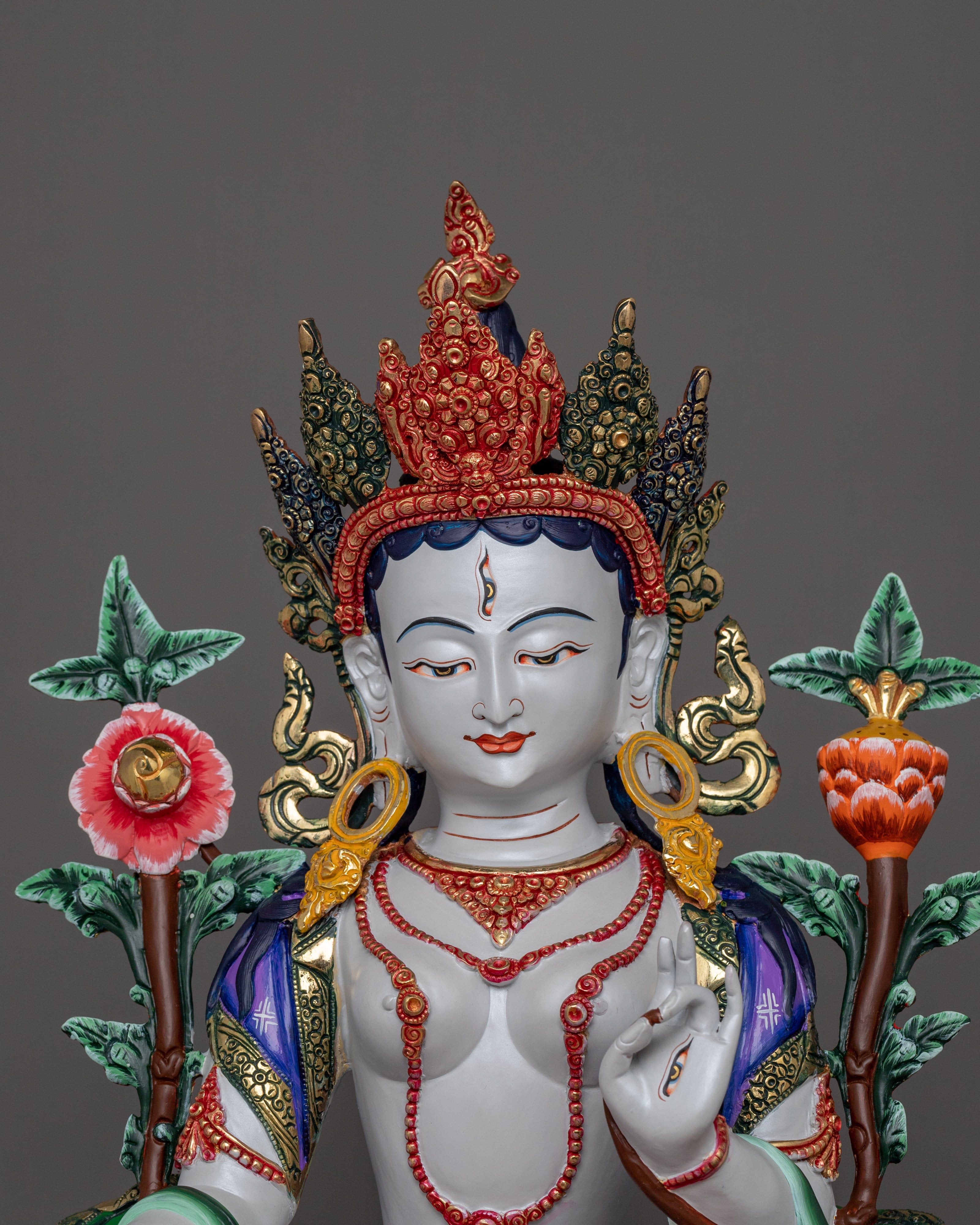 Traditional Himalayan Art of White Tara | The Pure Liberator