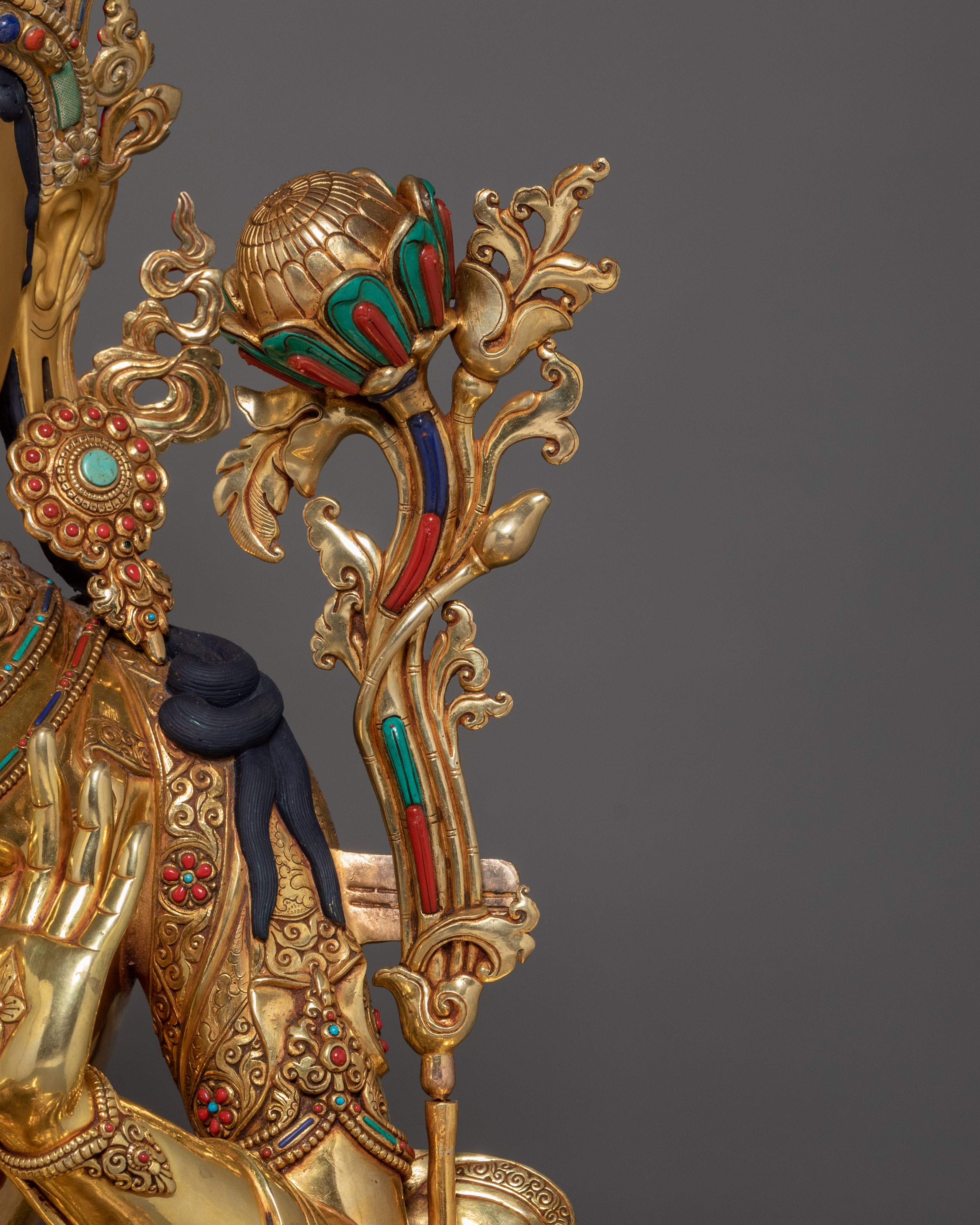 Dharma Buddha Green Tara Statue | Mother of Compassion