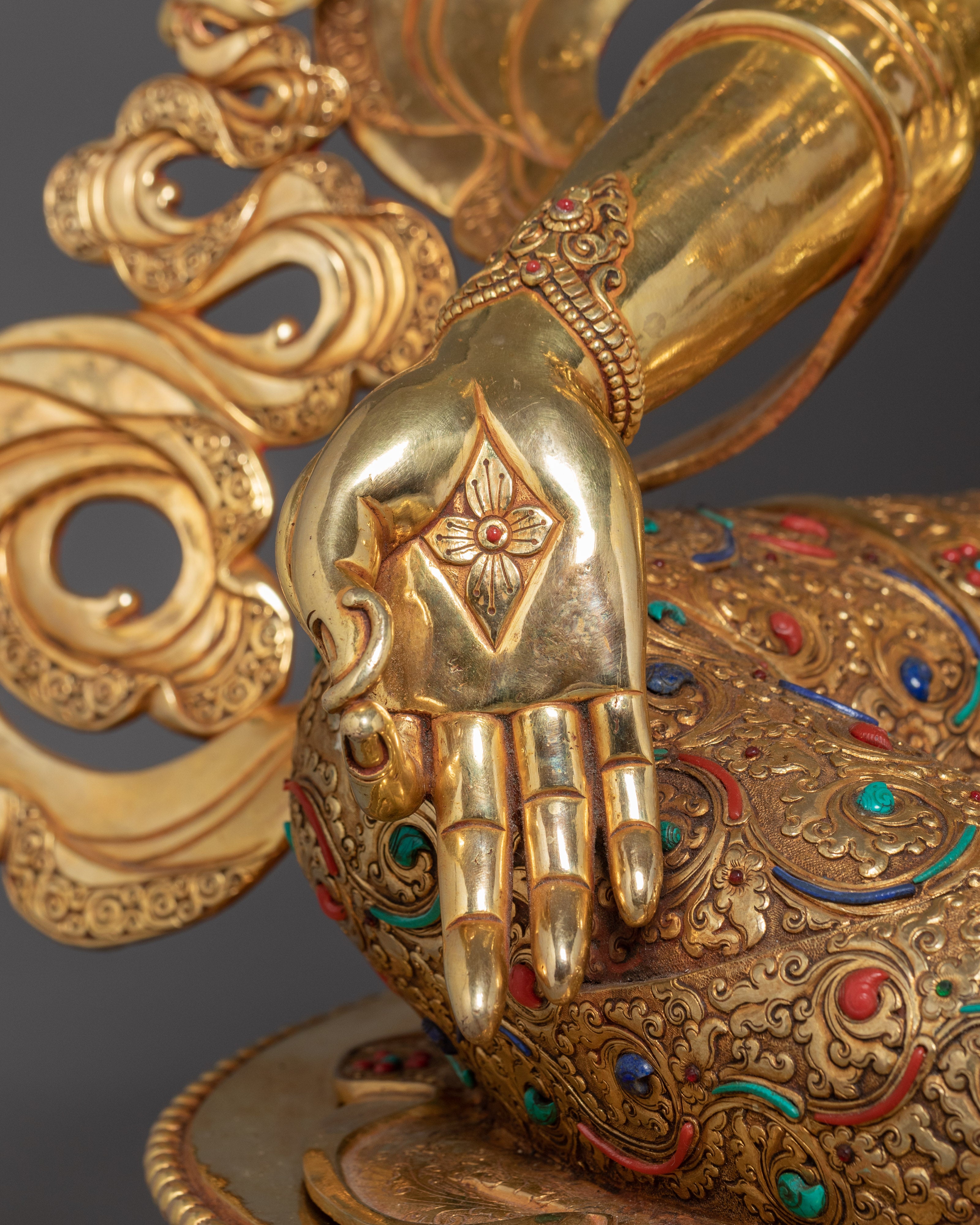 Dharma Buddha Green Tara Statue | Mother of Compassion