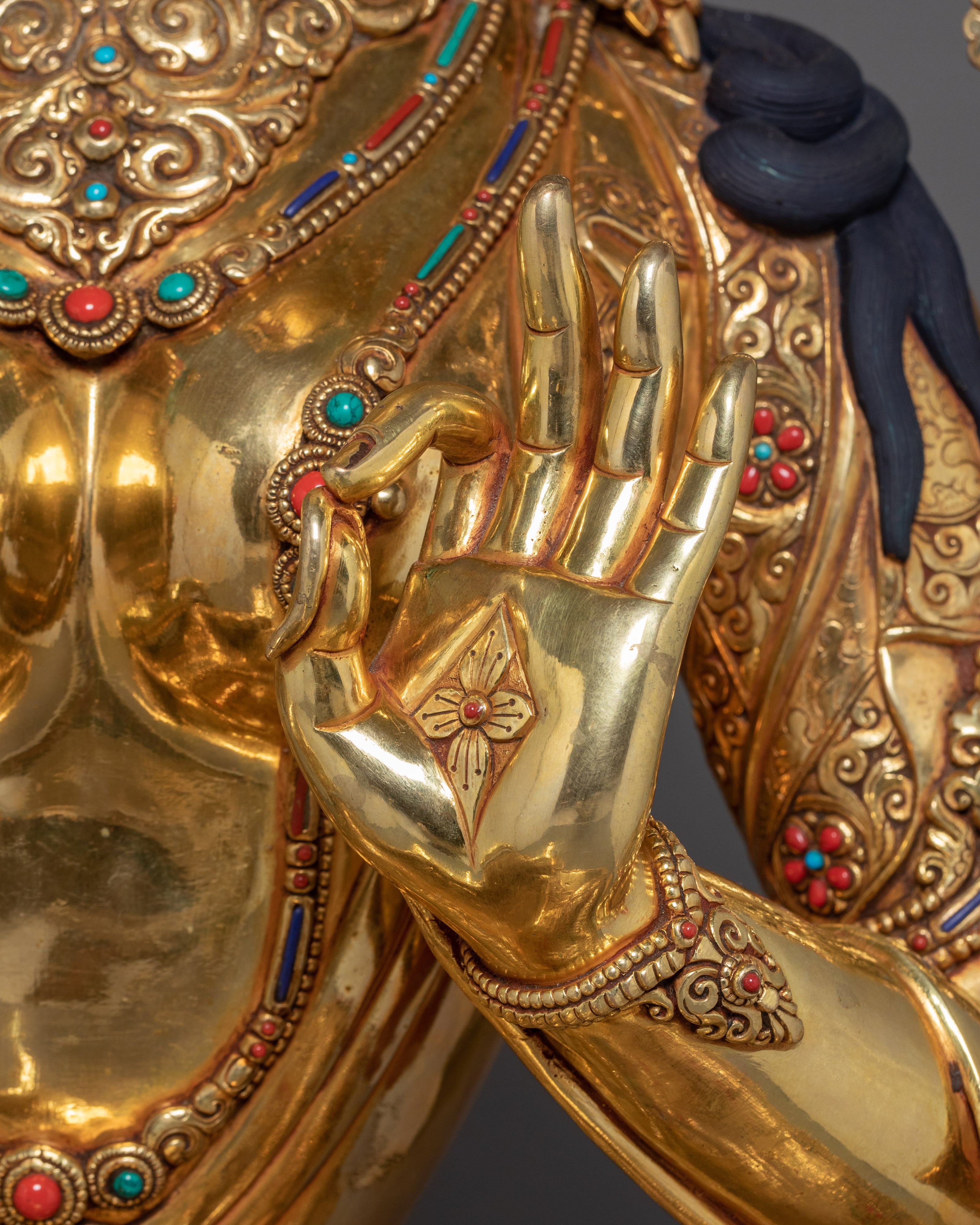 Dharma Buddha Green Tara Statue | Mother of Compassion