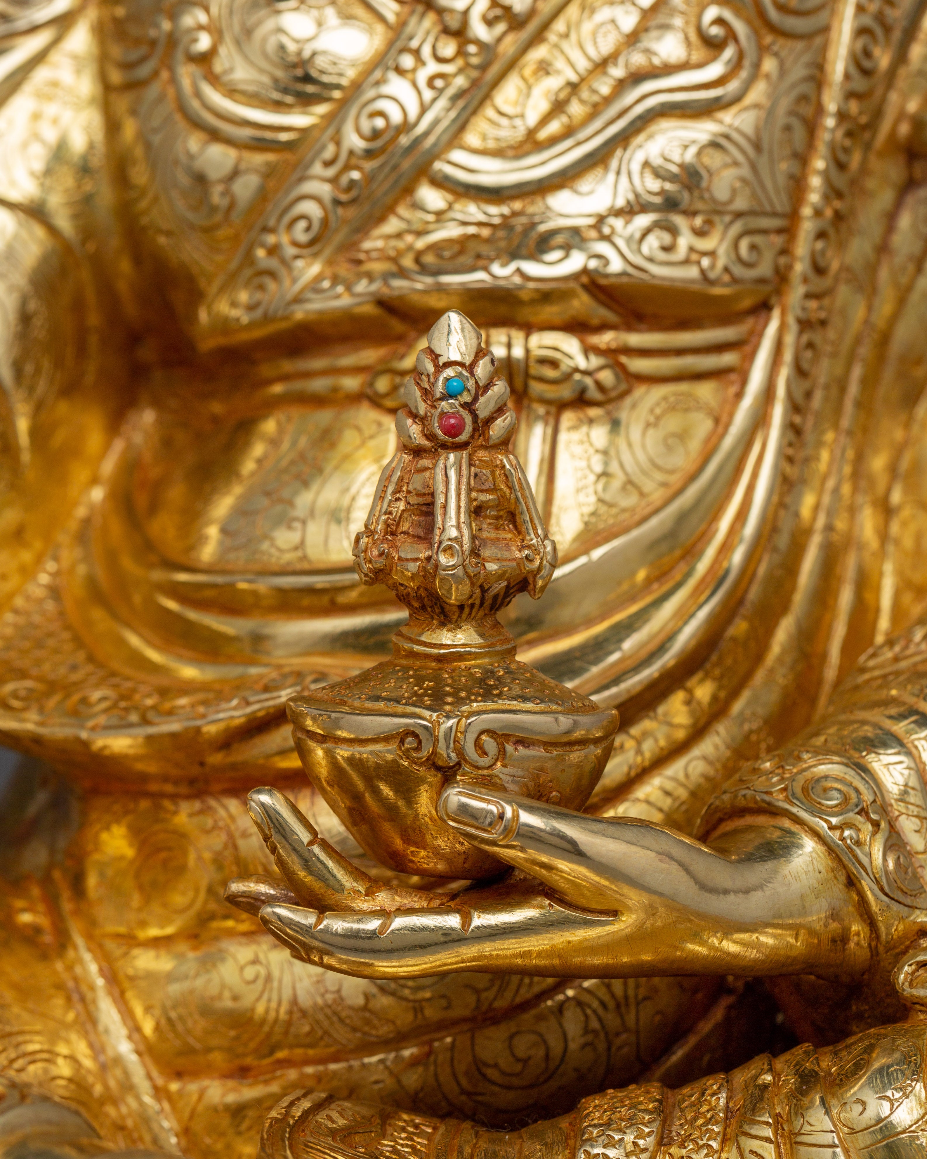 Master of Tantras Guru Rinpoche Statue | Precious Guru