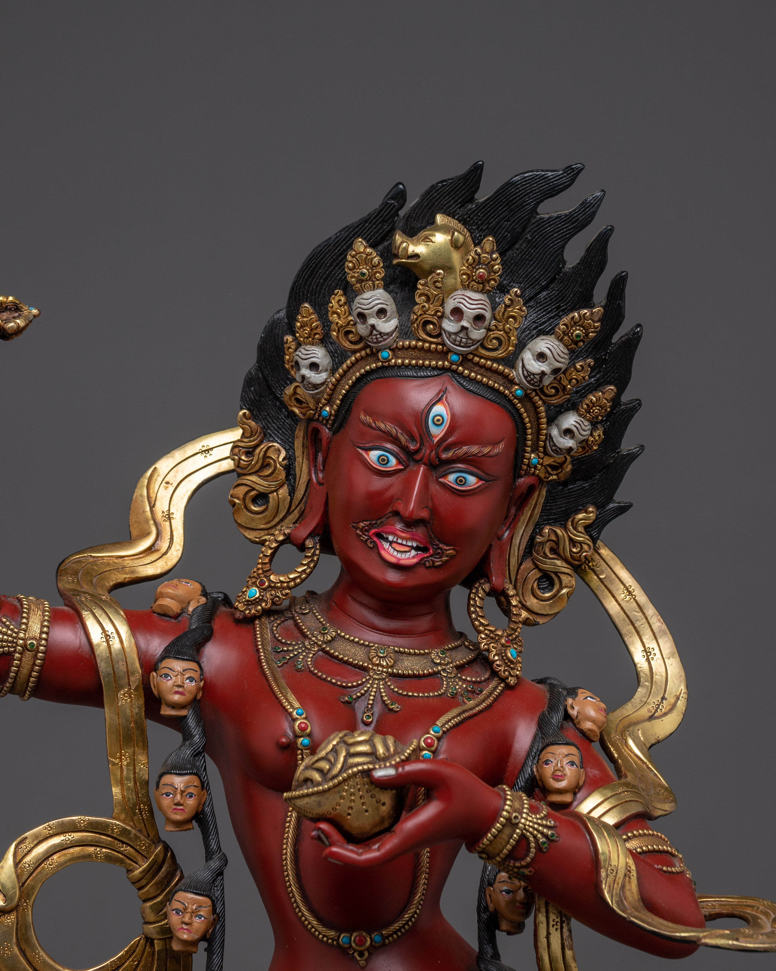 Tantric Deity Dorje Phagmo Statue | Also known as Vajravarahi