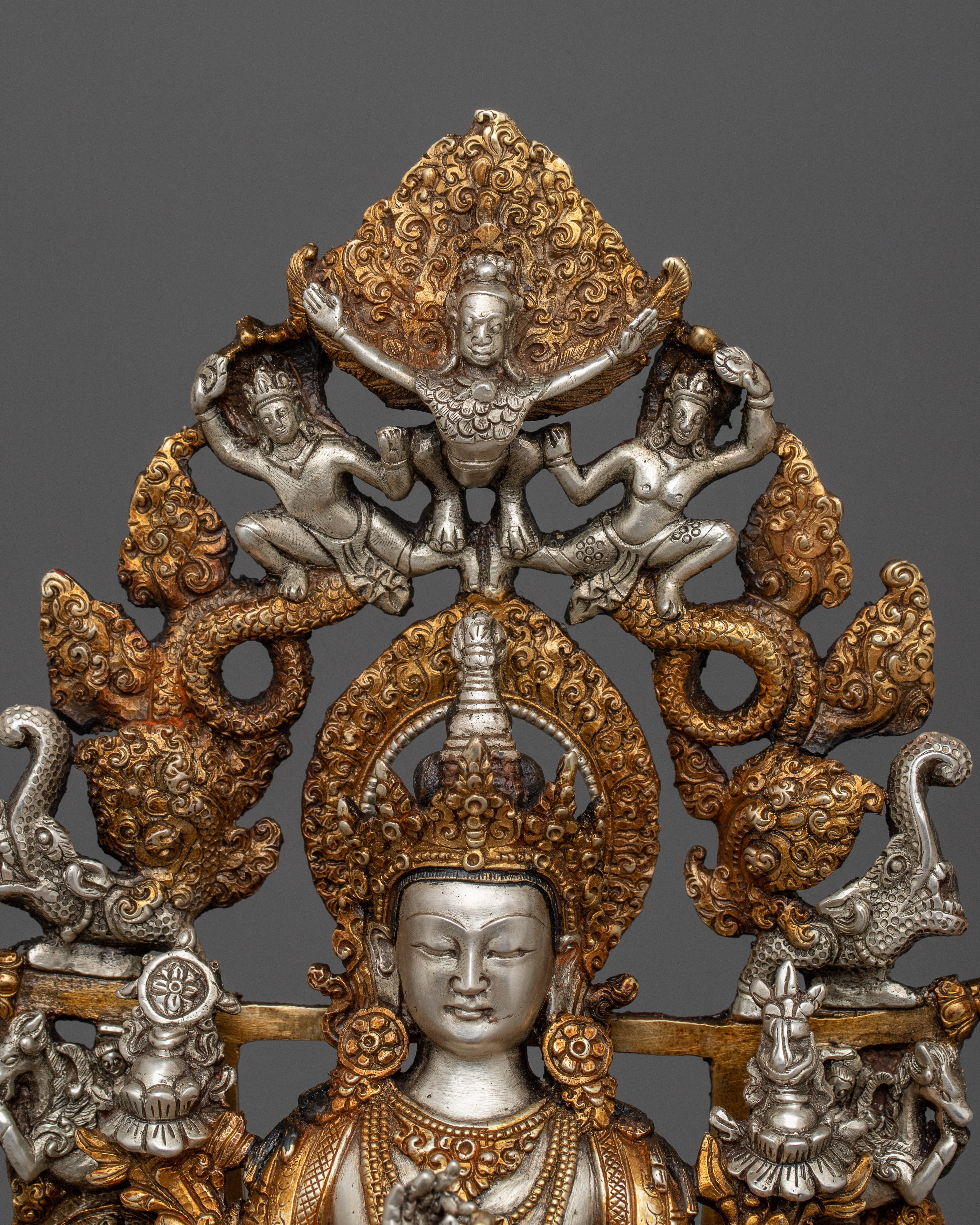 Future Maitreya Buddha Statue | Traditional Artwork