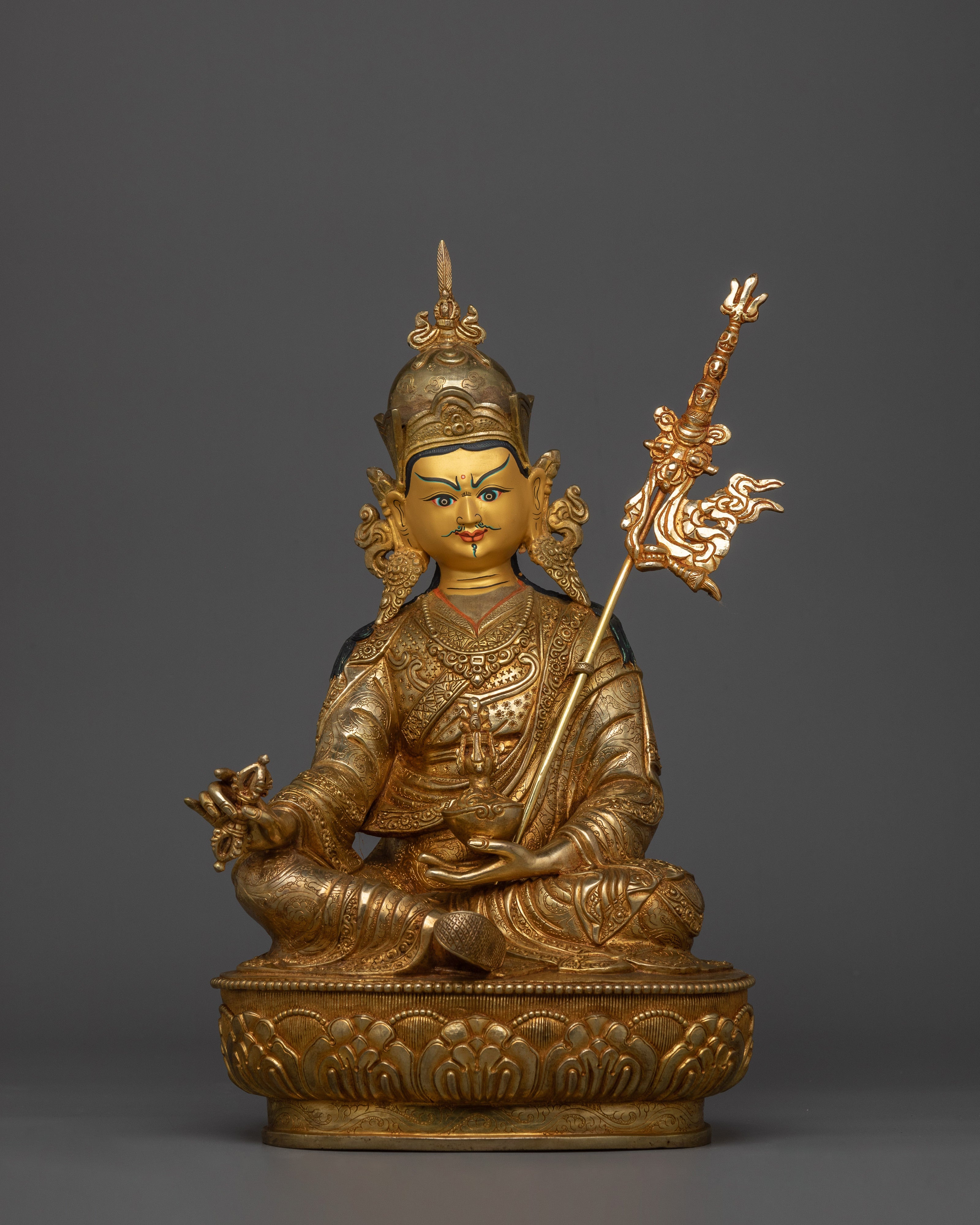 8 Manifestations of Guru Rinpoche Statue Set | Forms of Guru Rinpoche