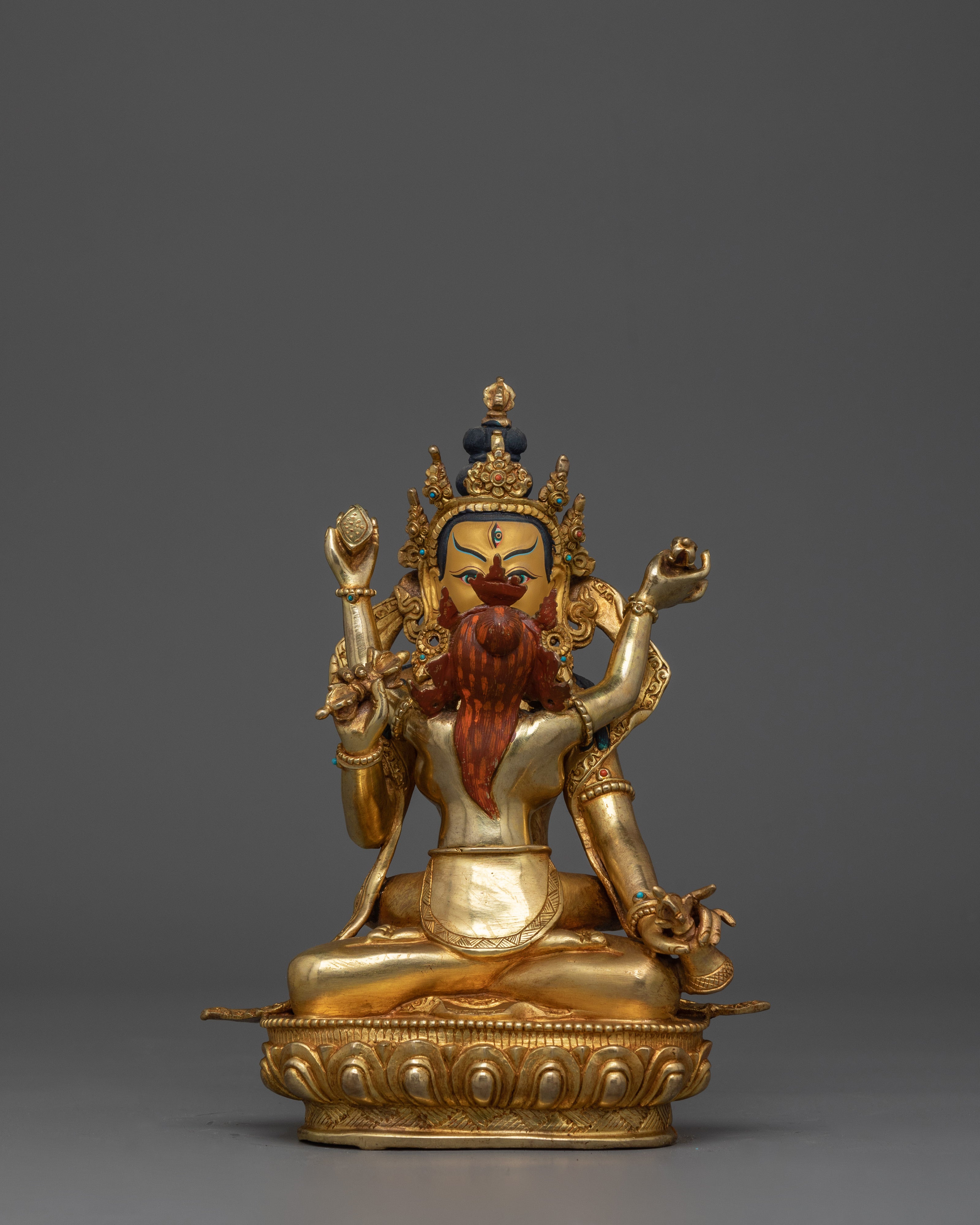 8 Manifestations of Guru Rinpoche Statue Set | Forms of Guru Rinpoche