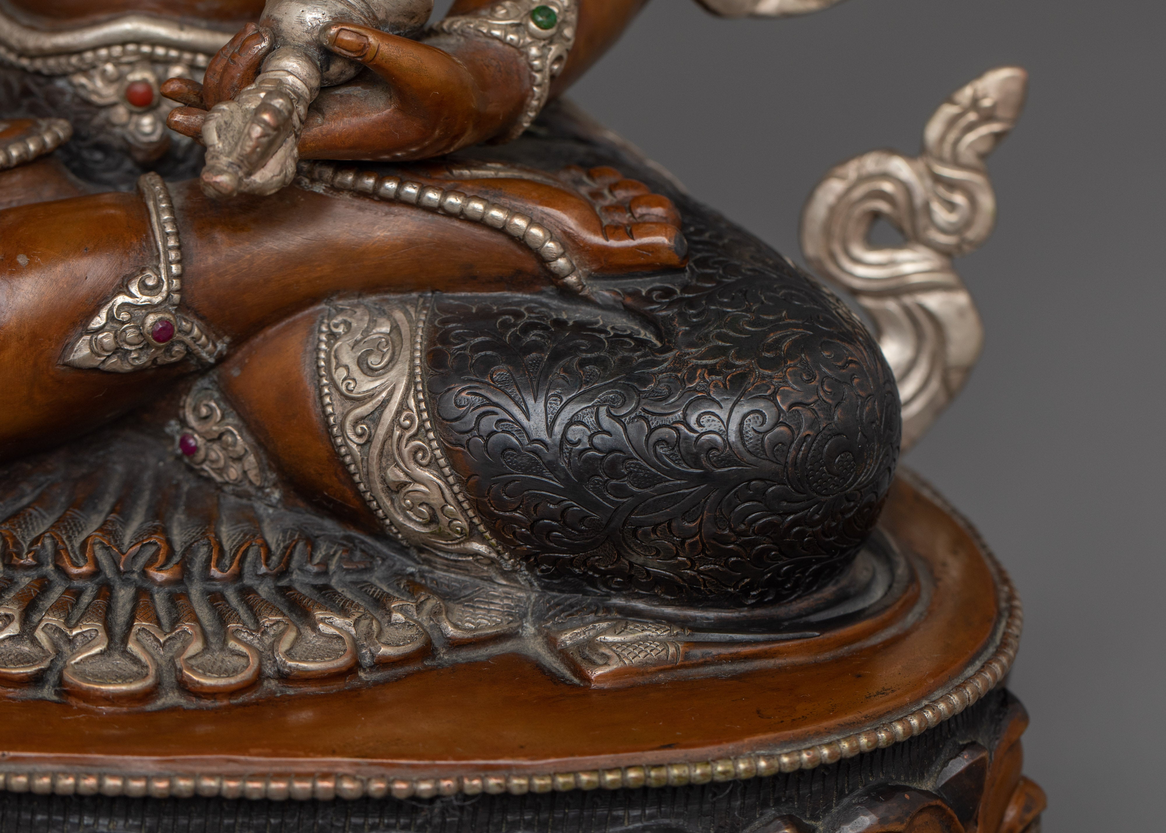 Vajrasattva "Lord of Purification" Statue | Bell and Vajra Holder Deity