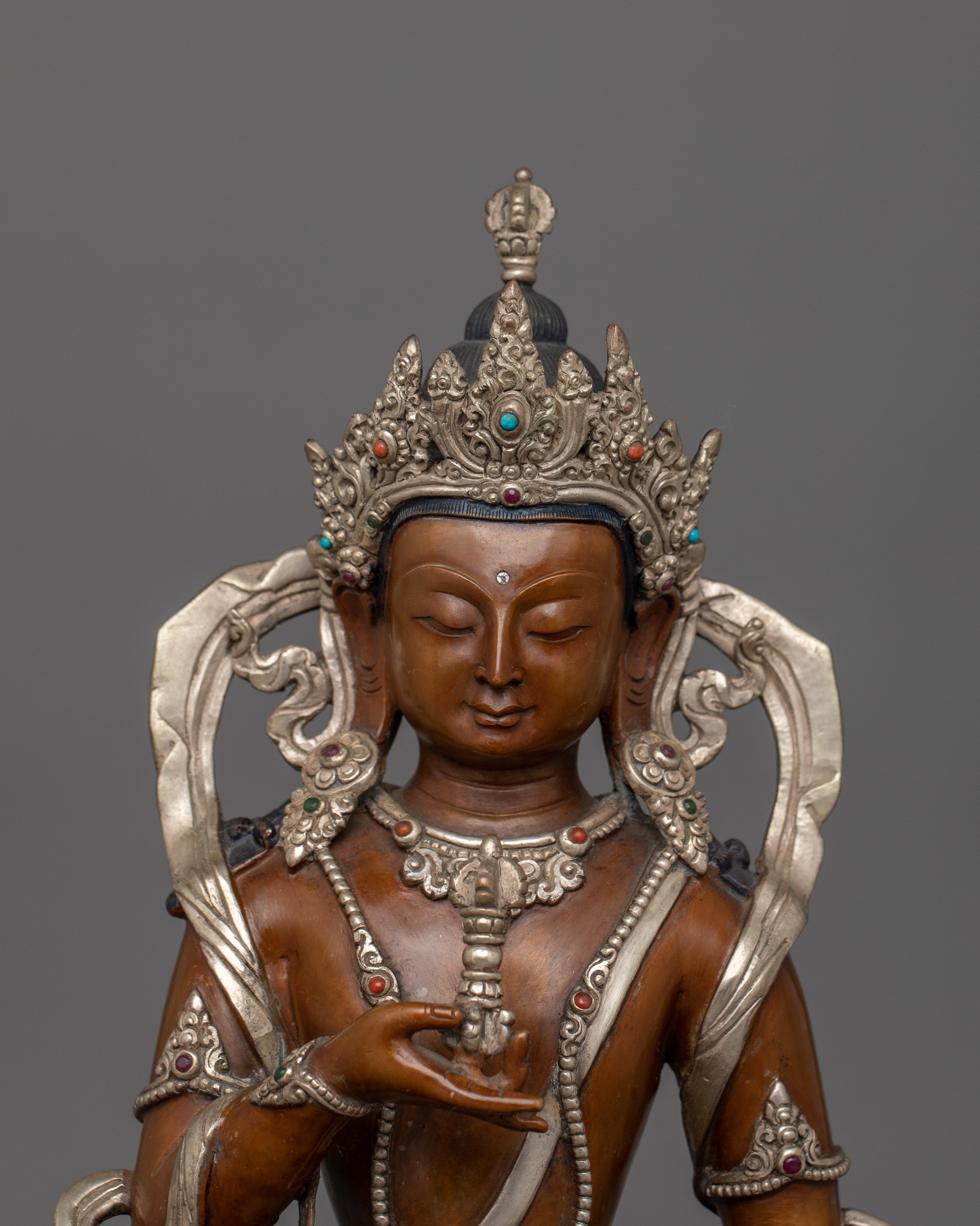 Vajrasattva "Lord of Purification" Statue | Bell and Vajra Holder Deity