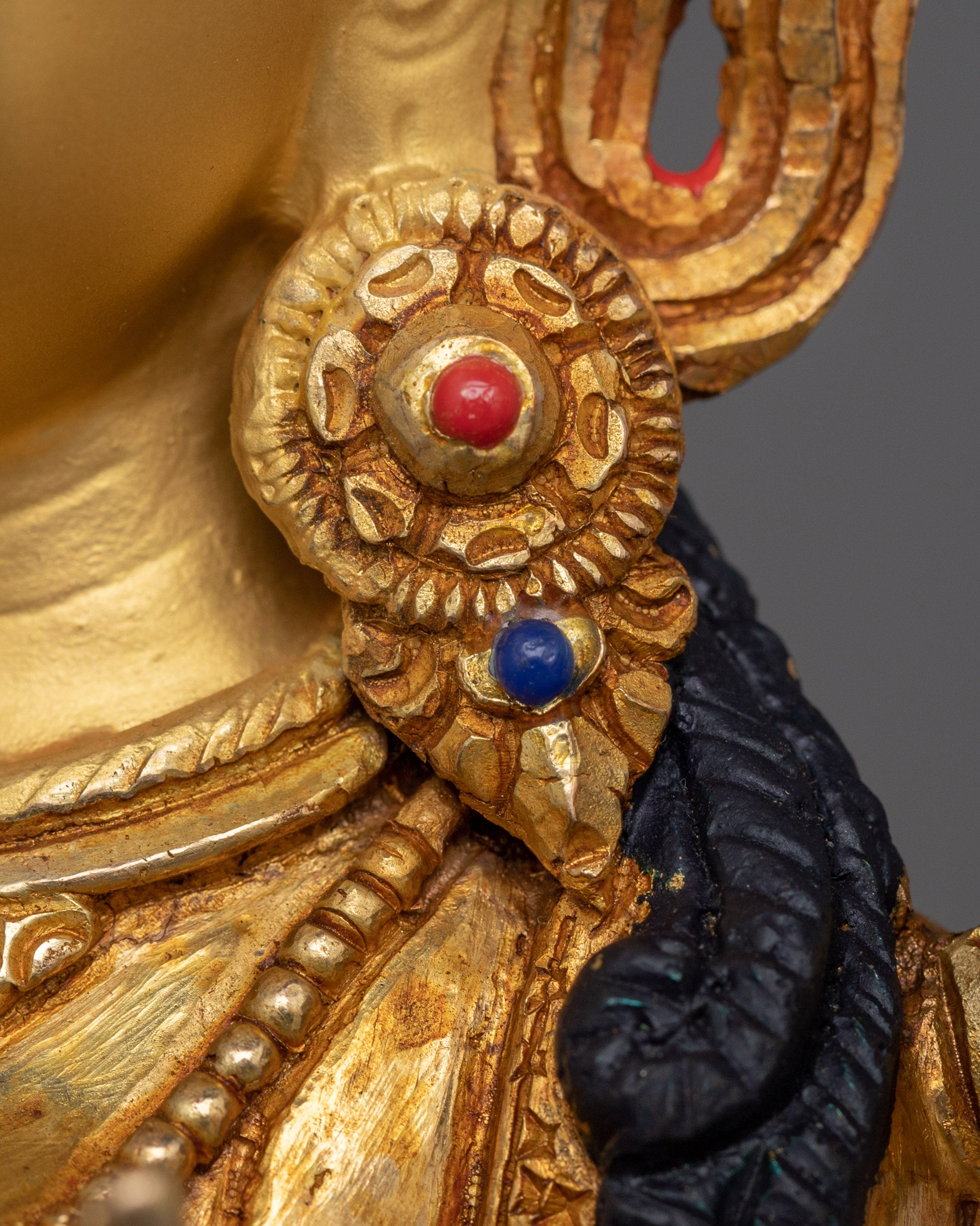 Handcrafted Statue of Enlighten Compassion Green Tara | The Swift Savior