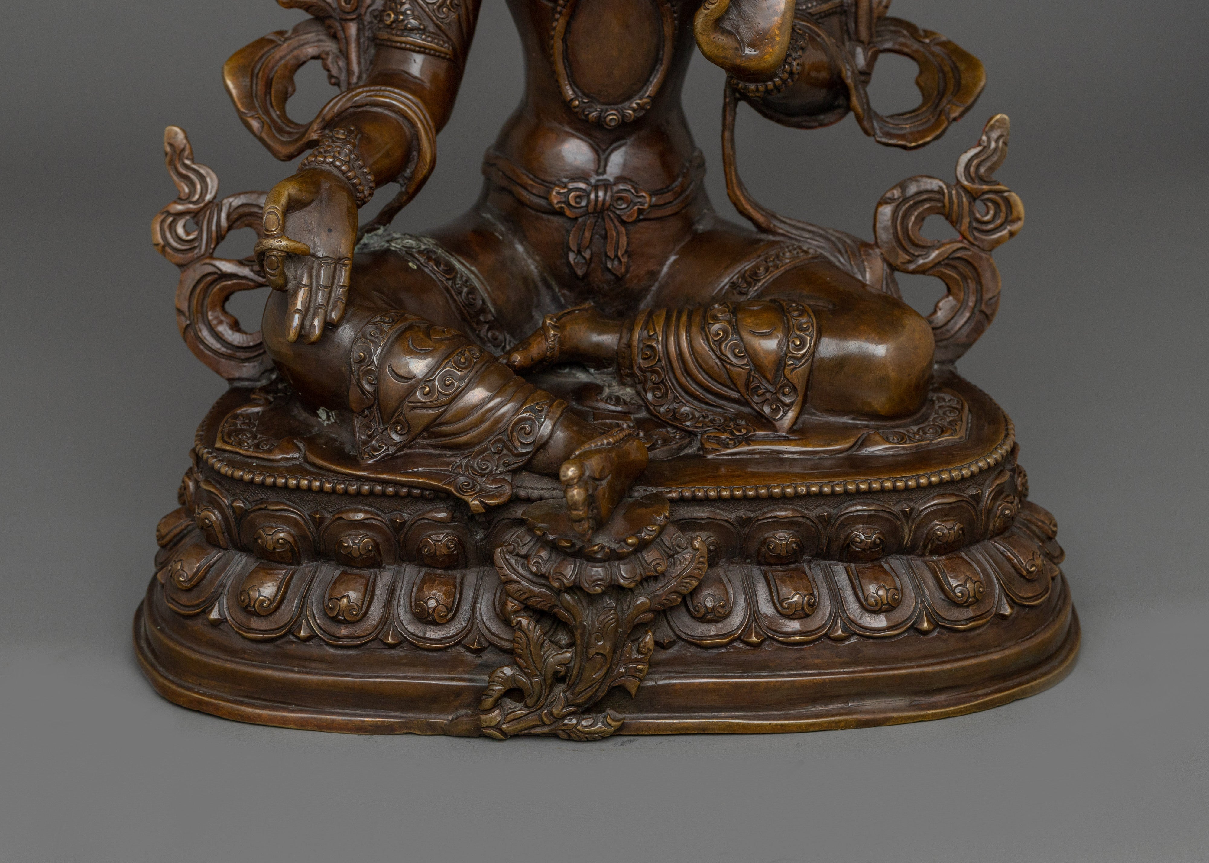Shyama Tara Compassionate Deity | Swift One Who Hears Cries