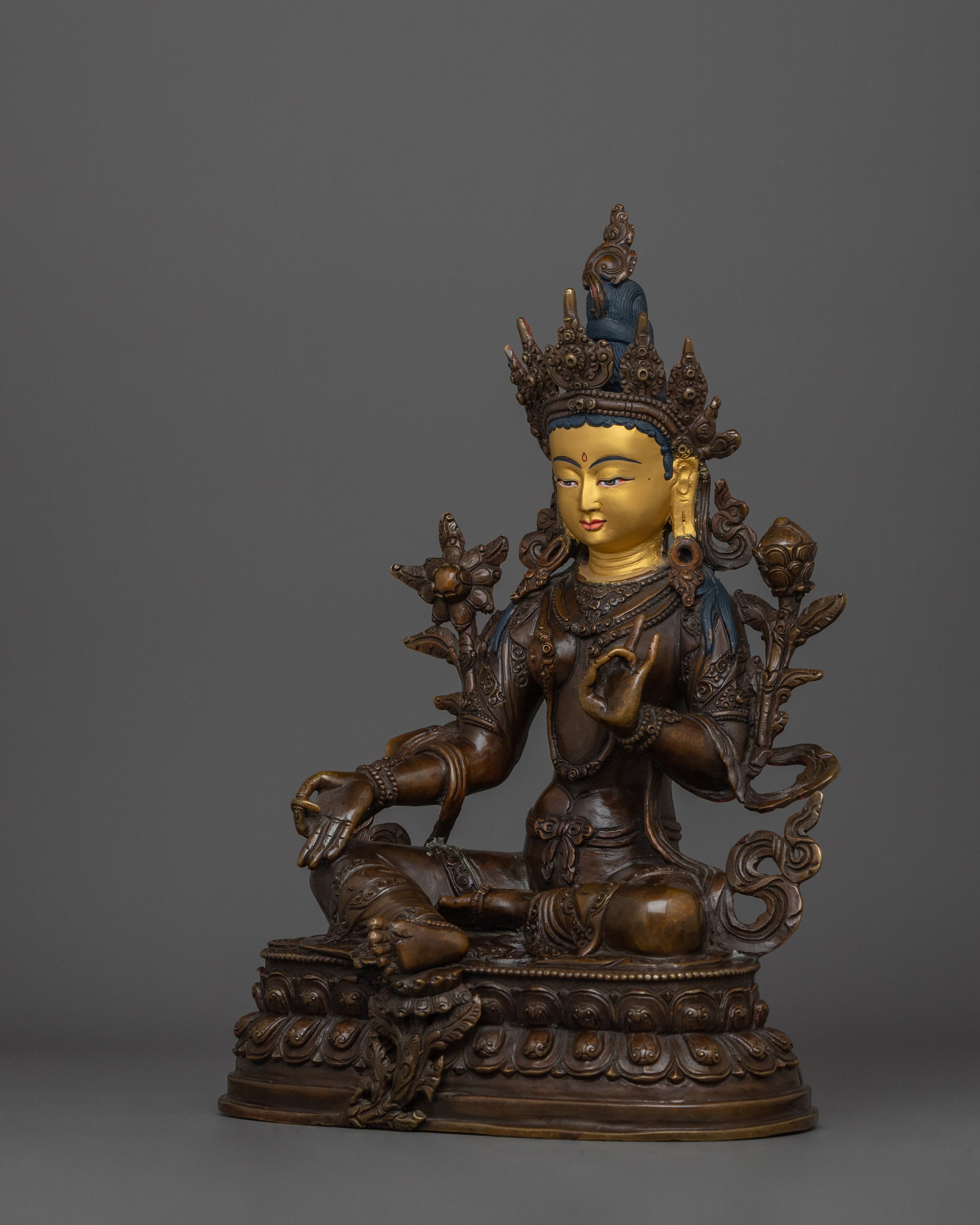 Shyama Tara Compassionate Deity | Swift One Who Hears Cries