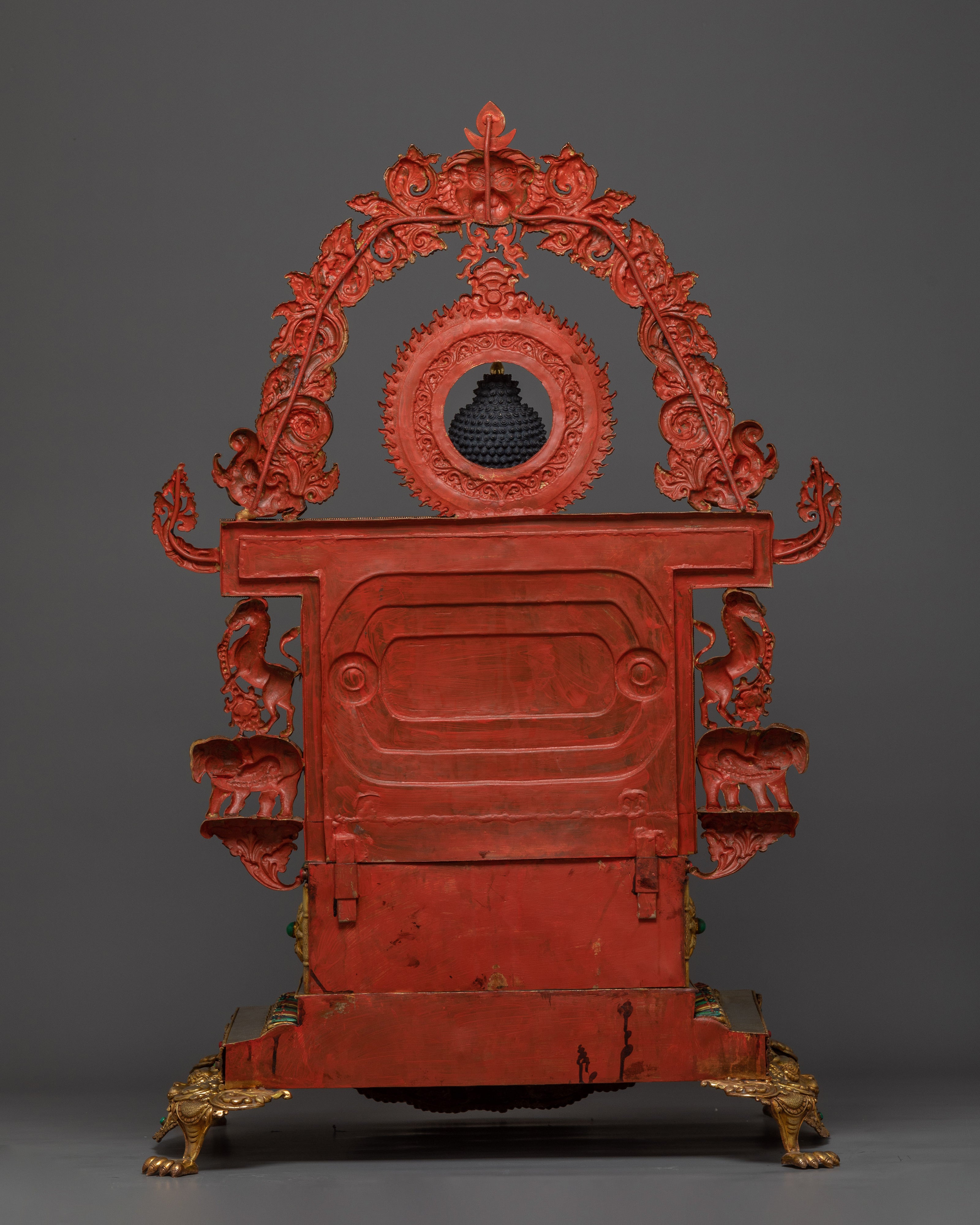 Statue of Buddha Shakyamuni On throne | Sage of the Shakya Clan