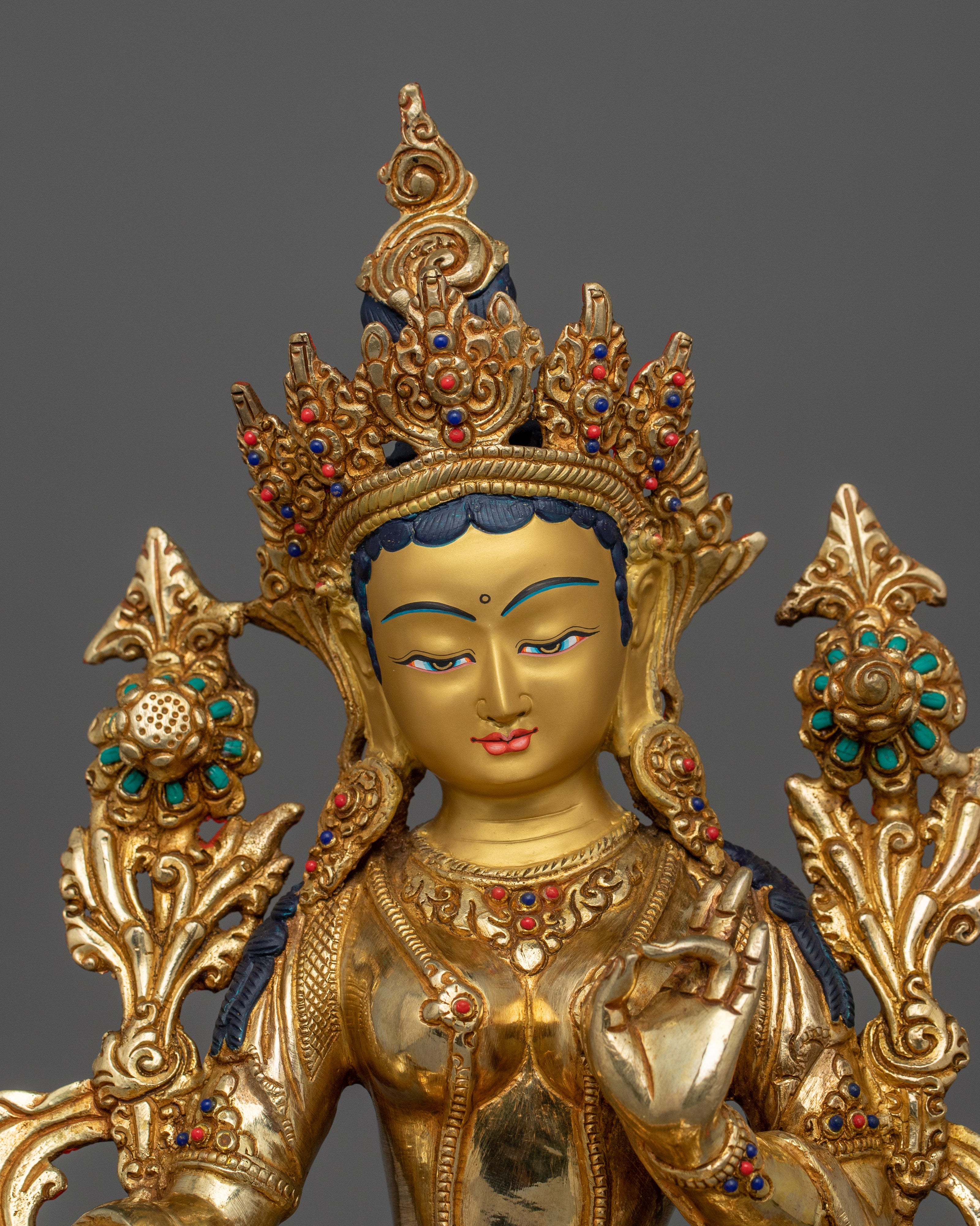 Deity of Protection Green Tara Statue | Mother of Liberation