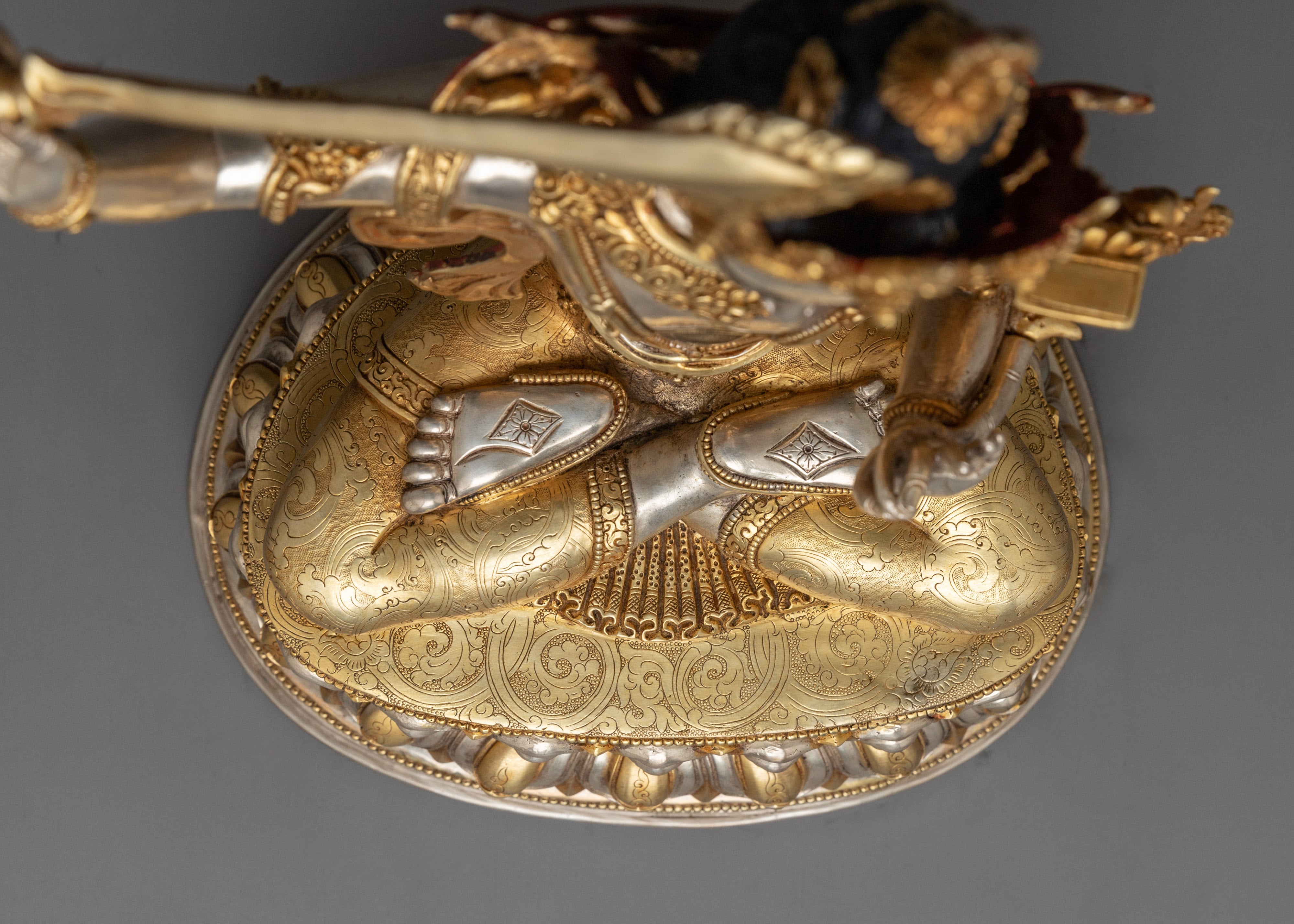 Manjushri Embodiment of Divine Wisdom | Traditional Artwork