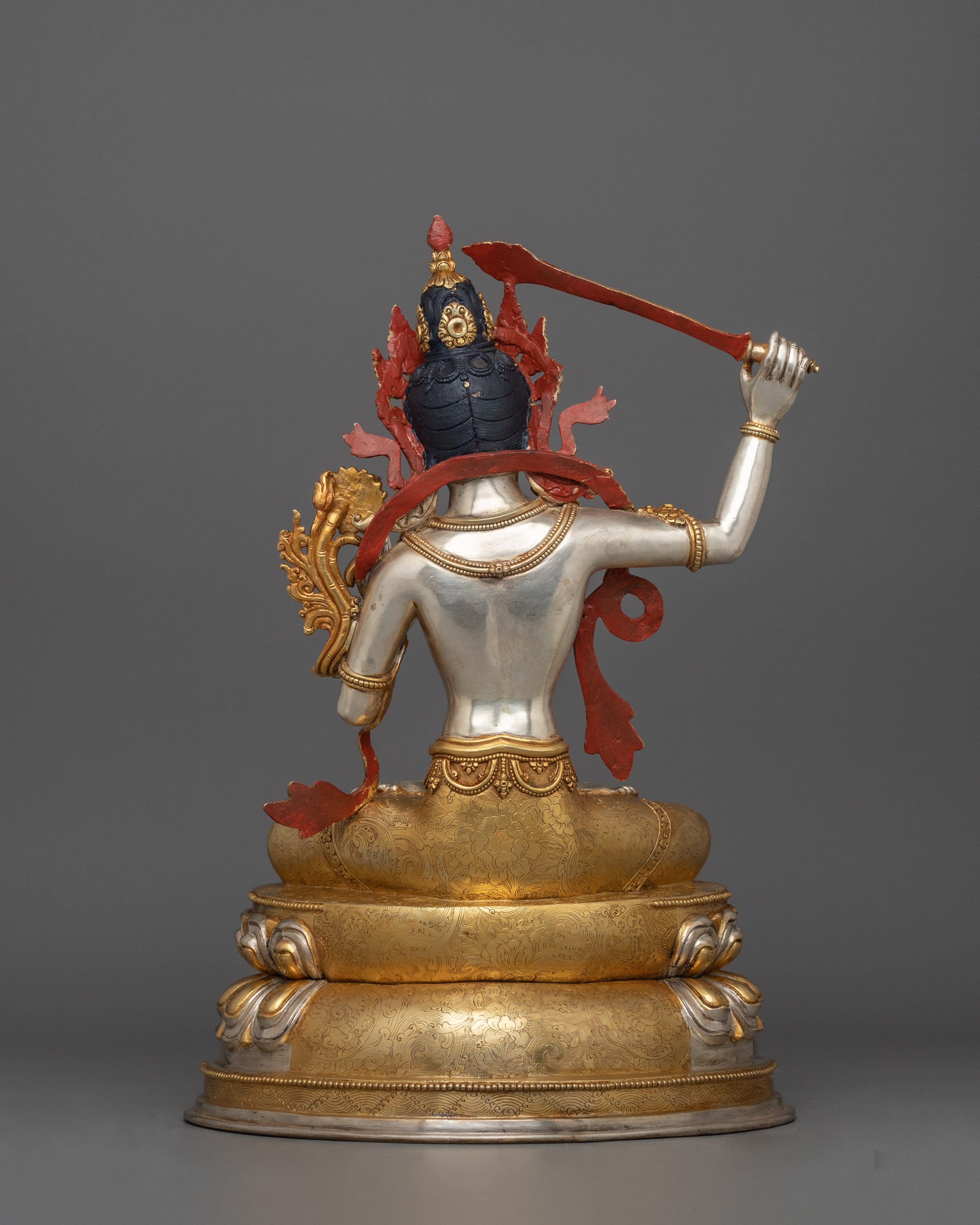 Manjushri Embodiment of Divine Wisdom | Traditional Artwork