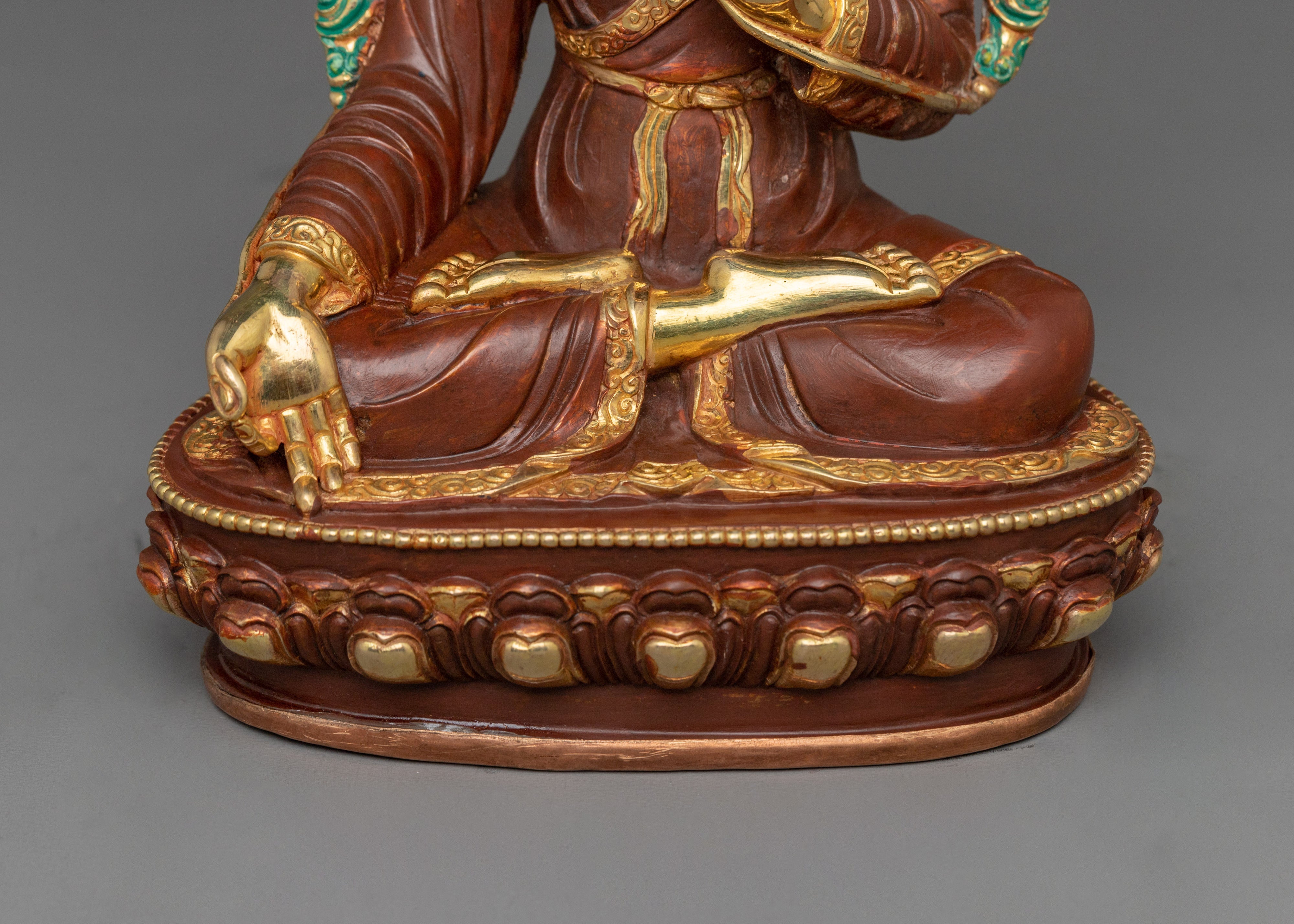 Tibetan Statue of Yuthok Yoten Gonpo | Traditional Artwork
