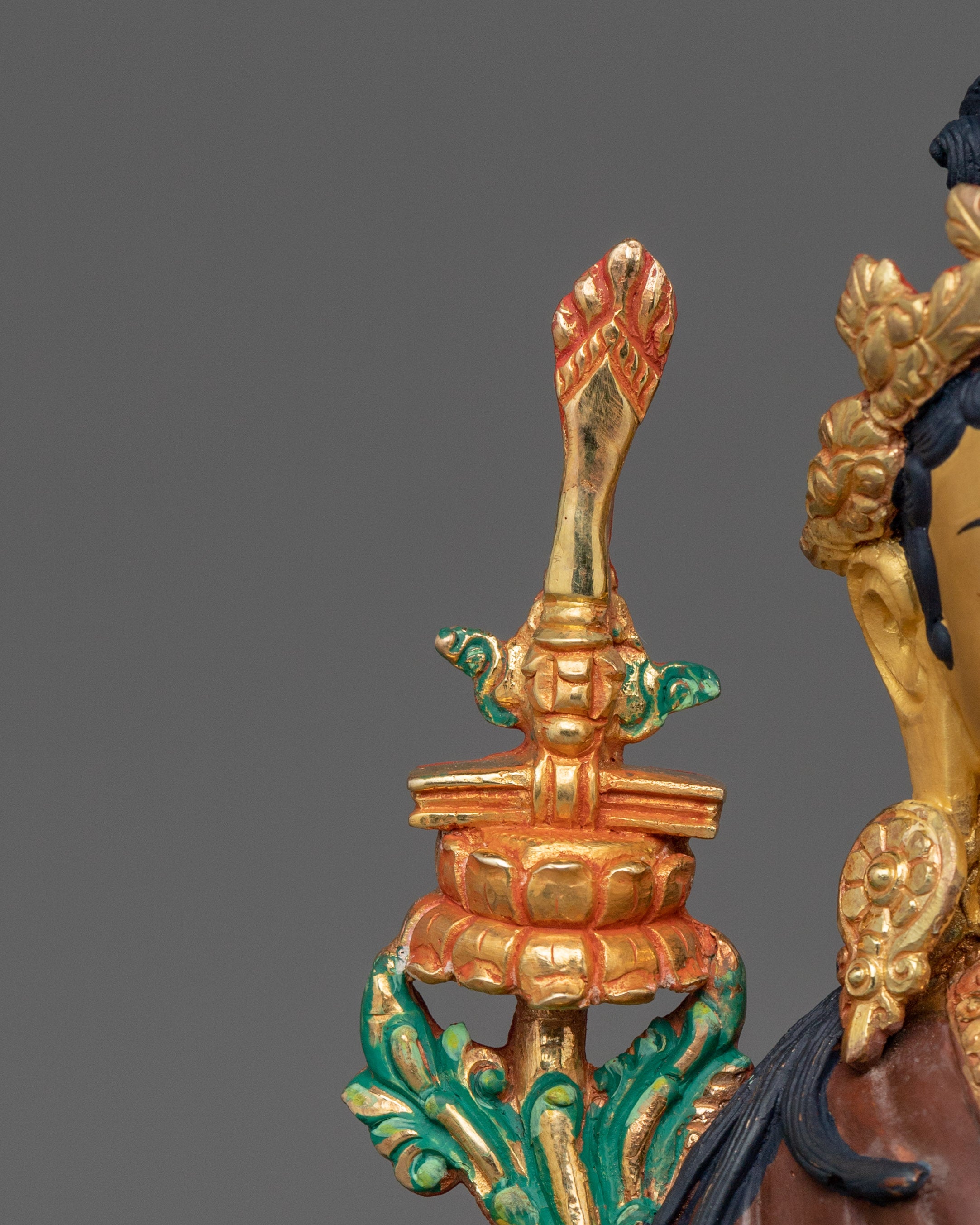 Tibetan Statue of Yuthok Yoten Gonpo | Traditional Artwork