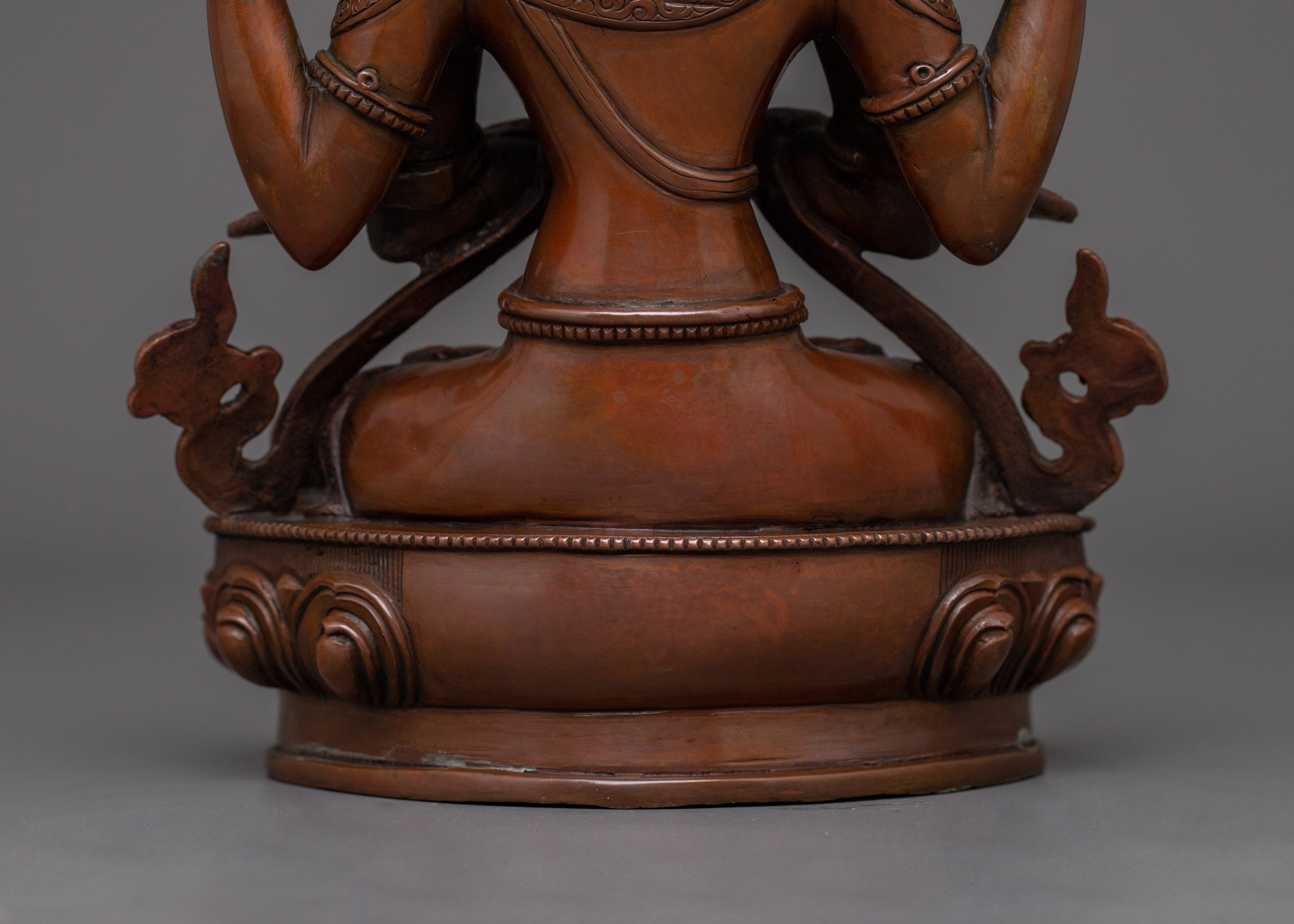 Himalayan Avalokitshvara Statue | The one who looks with unwavering eye