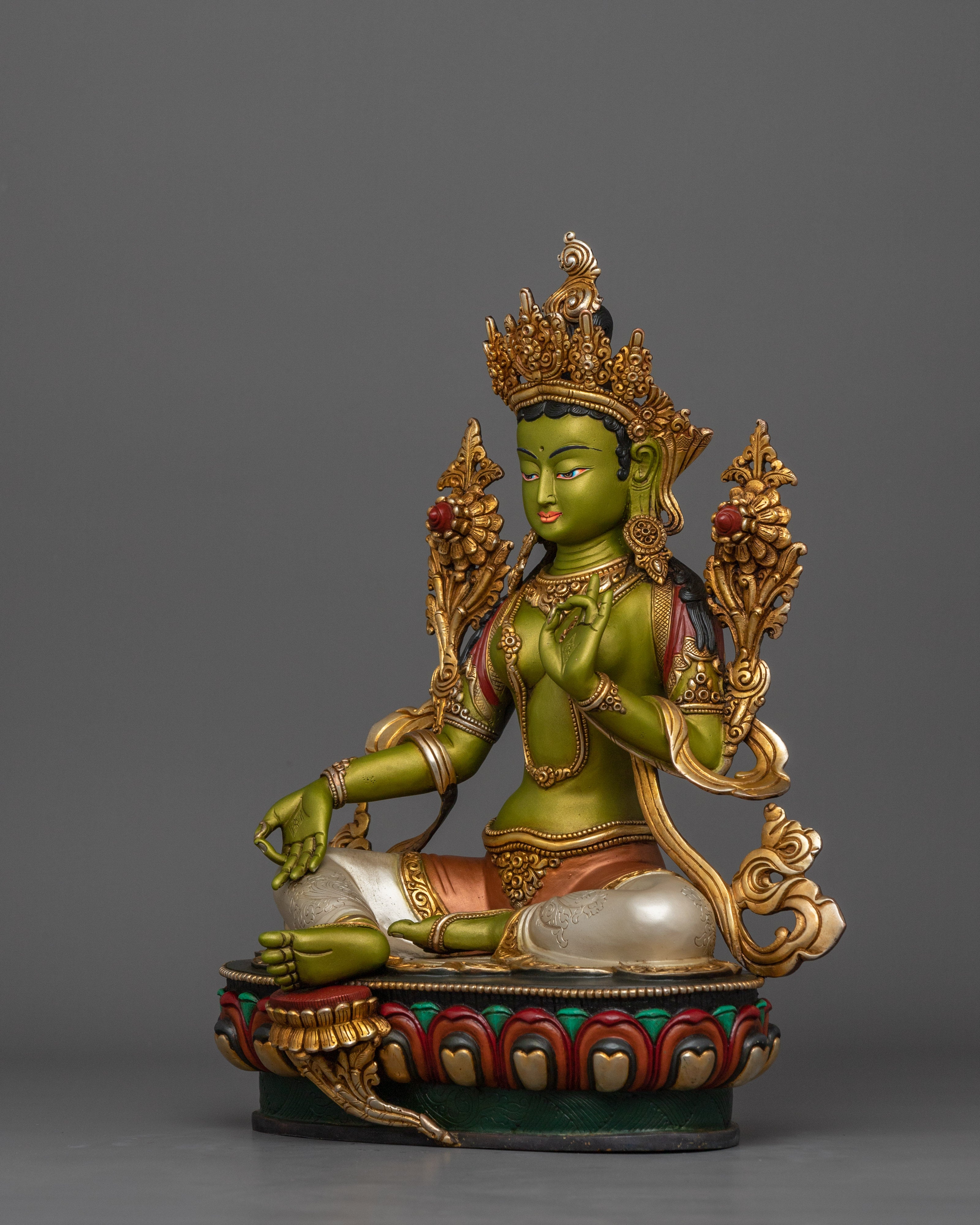 Compassionate Deity Shyama Tara | Green Tara - Mother of All Buddhas