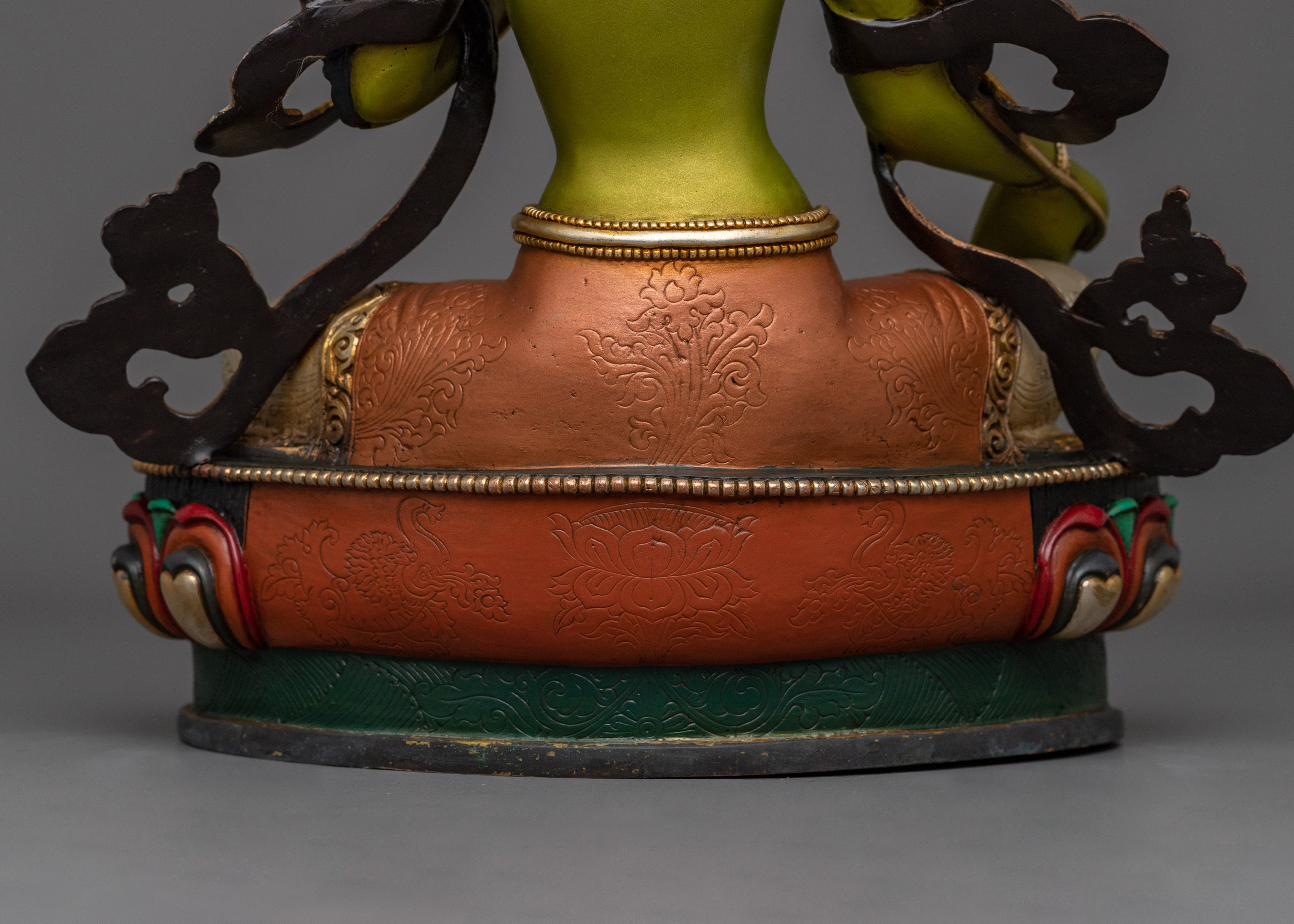 Compassionate Deity Shyama Tara | Green Tara - Mother of All Buddhas