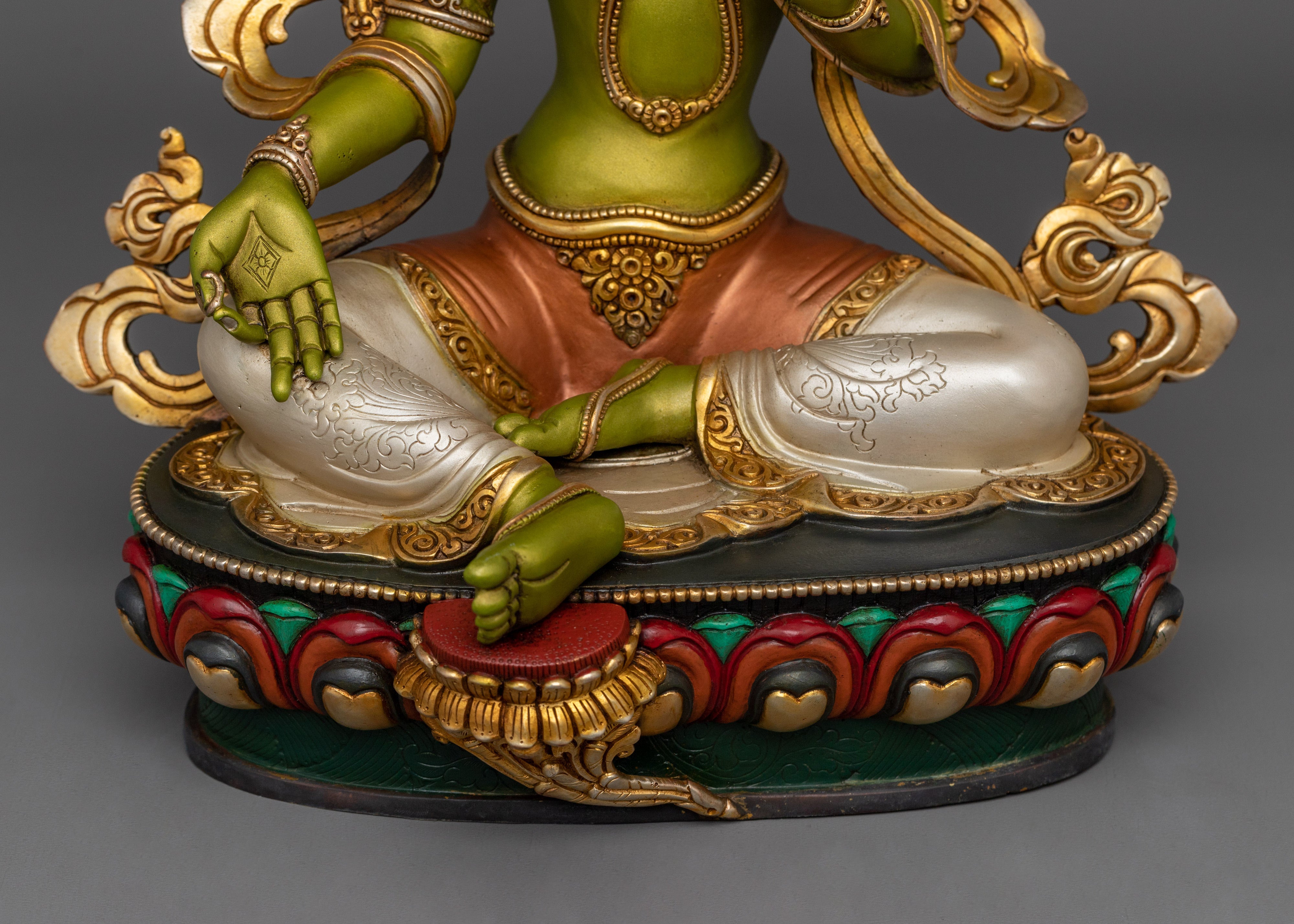 Compassionate Deity Shyama Tara | Green Tara - Mother of All Buddhas